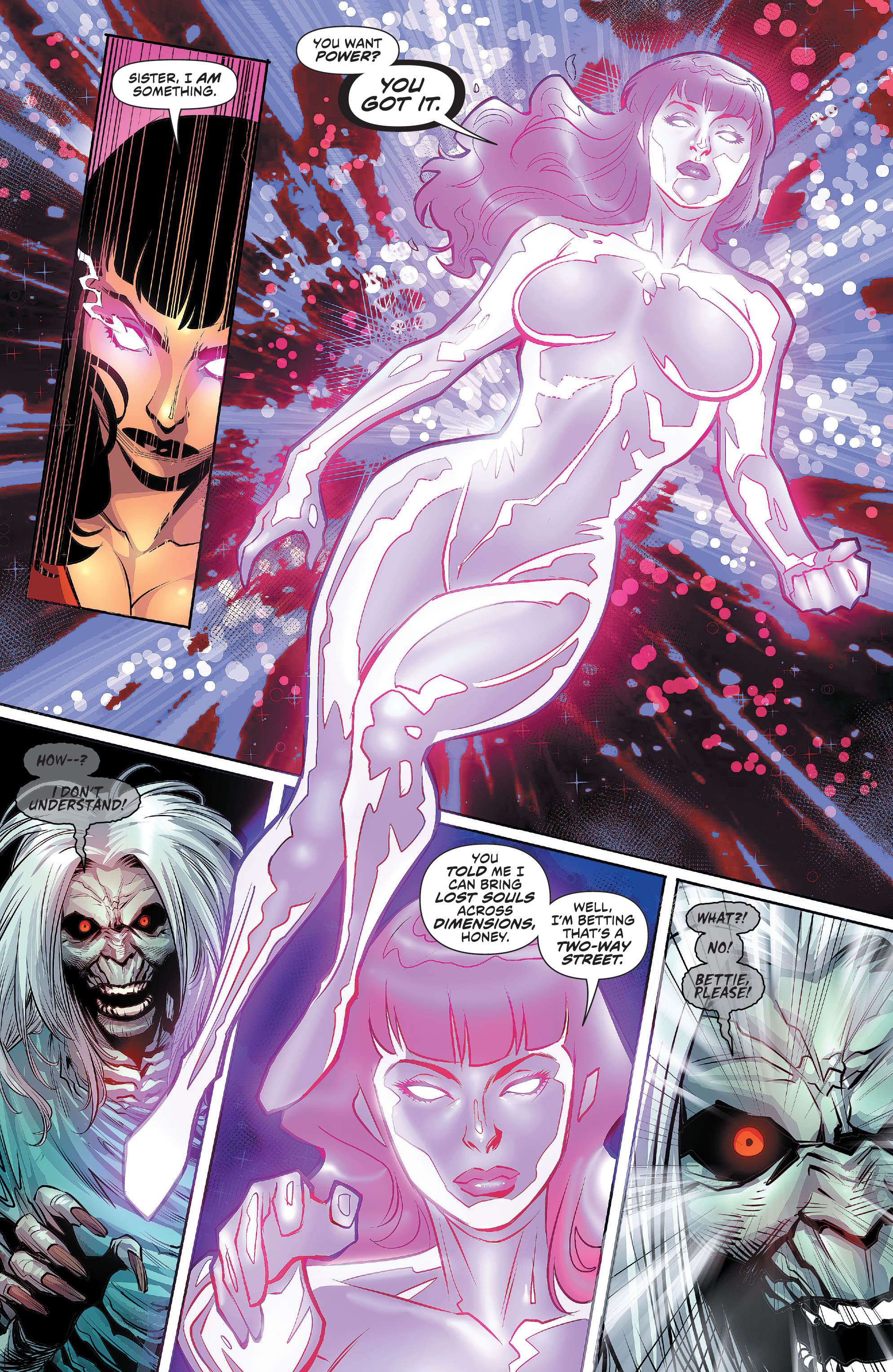 Read online Bettie Page & The Curse of the Banshee comic -  Issue #5 - 21