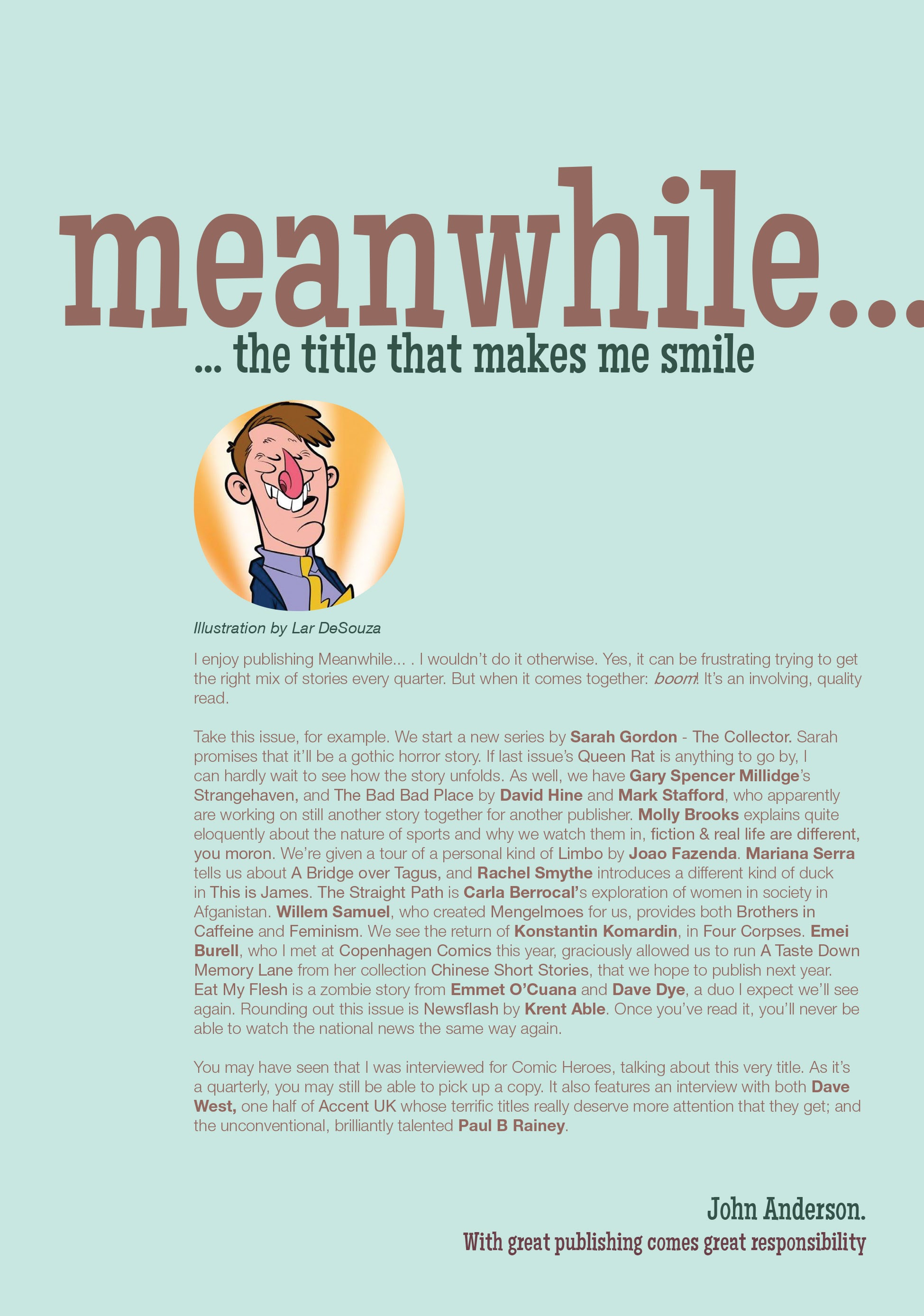 Read online Meanwhile... comic -  Issue #6 - 99