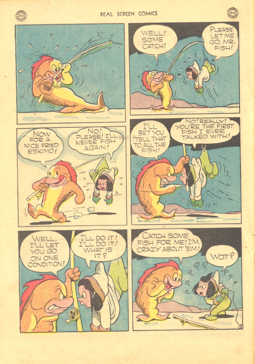 Read online Real Screen Comics comic -  Issue #7 - 30