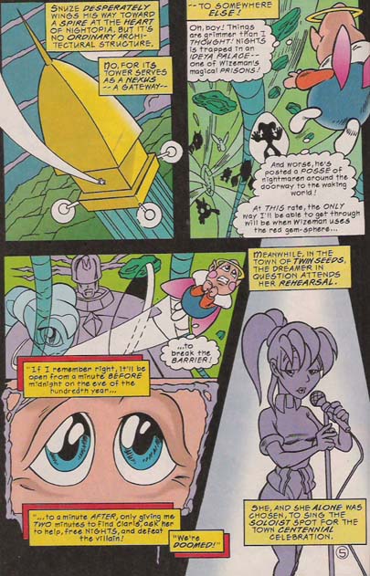 Read online NiGHTS into Dreams... comic -  Issue #3 - 7
