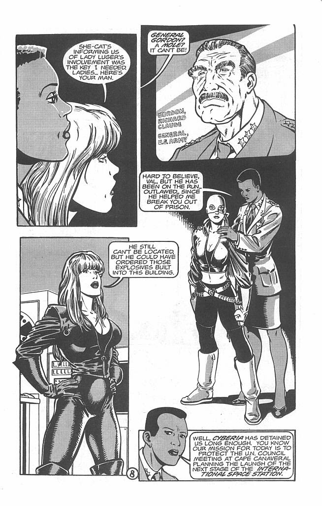 Read online FemForce Special: Rayda The Cyberian Connection comic -  Issue #3 - 10