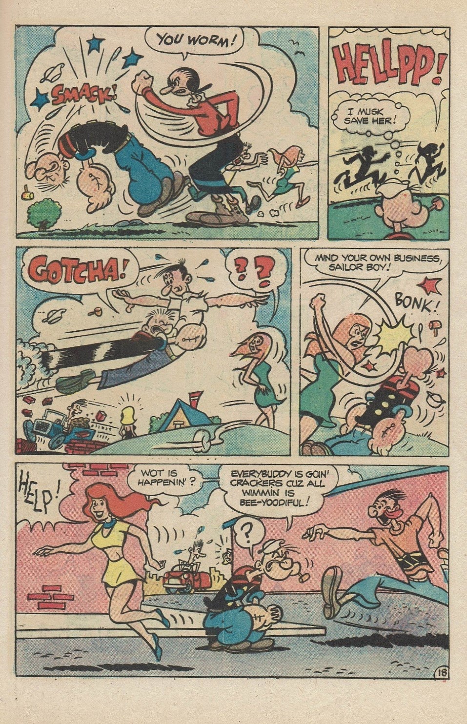 Read online Popeye (1948) comic -  Issue #137 - 25