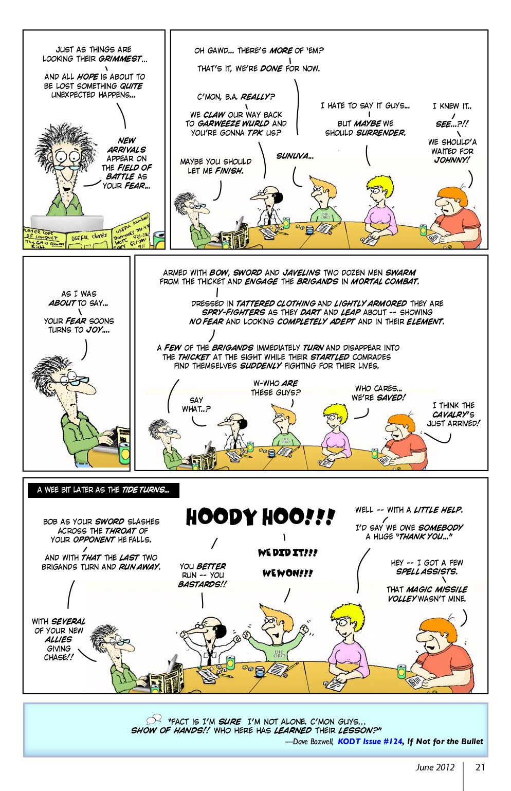 Read online Knights of the Dinner Table comic -  Issue #188 - 23