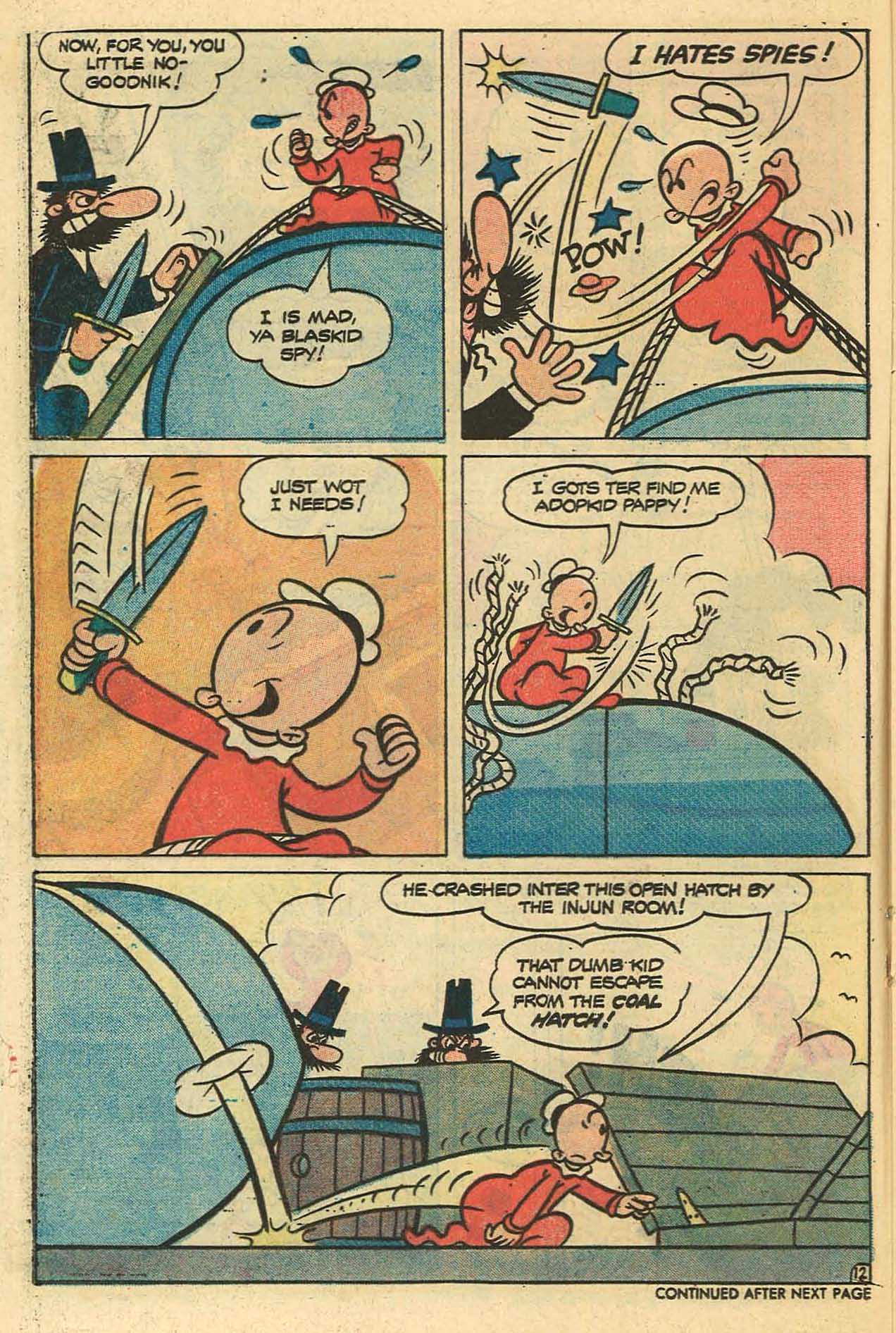Read online Popeye (1948) comic -  Issue #138 - 16