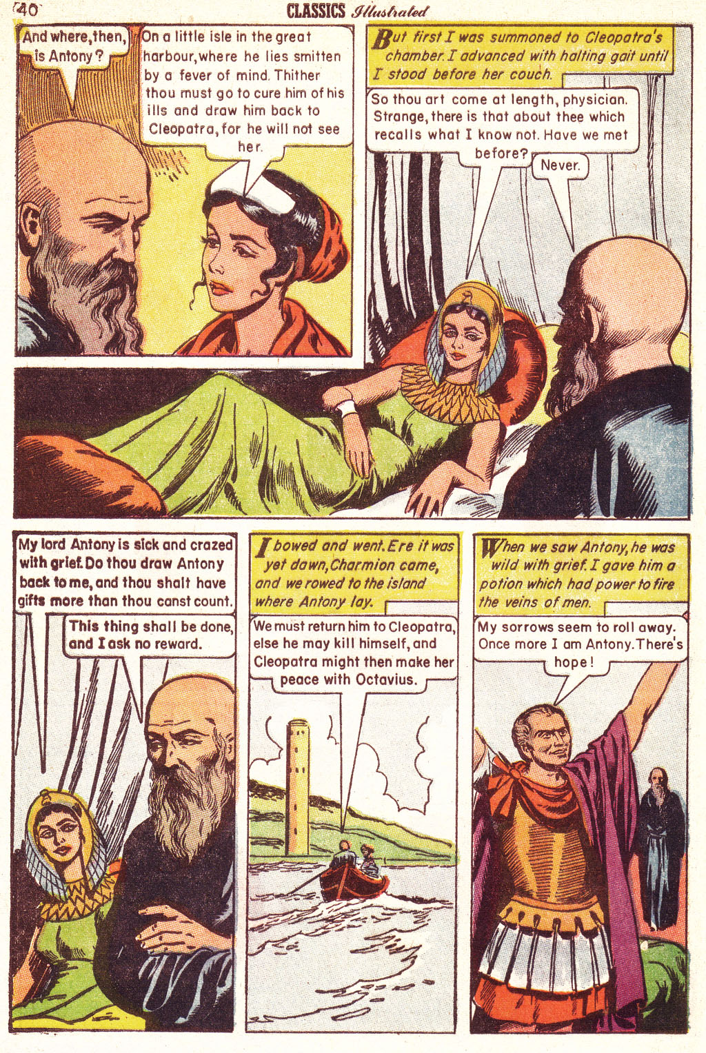 Read online Classics Illustrated comic -  Issue #161 - 42