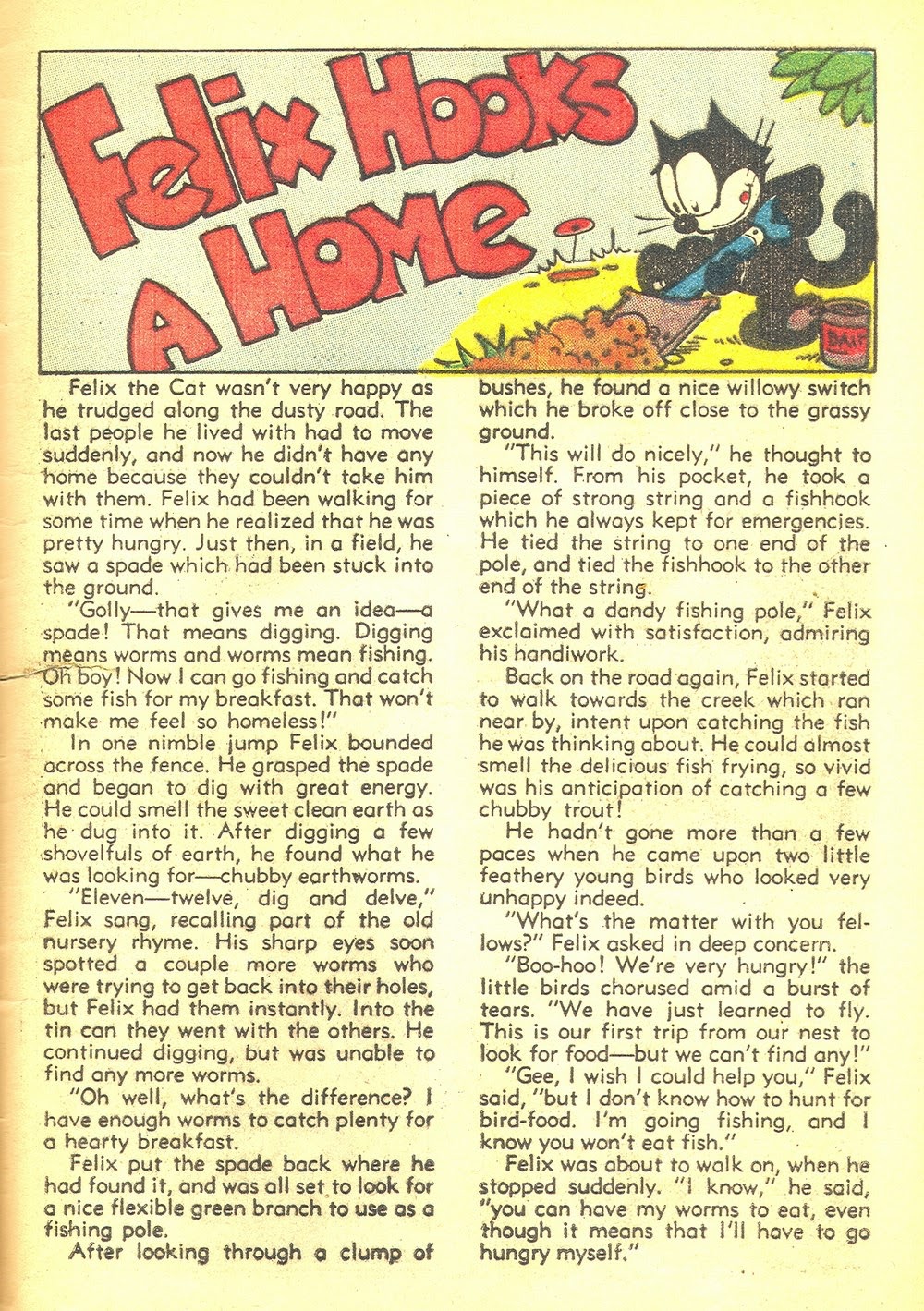Read online Felix the Cat (1948) comic -  Issue #6 - 43