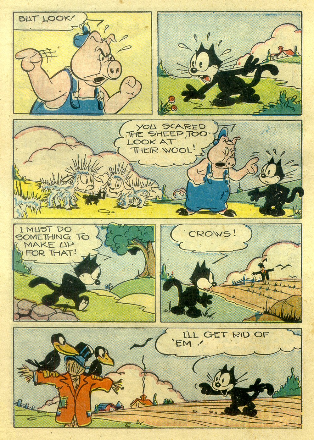 Read online Felix the Cat (1948) comic -  Issue #9 - 12
