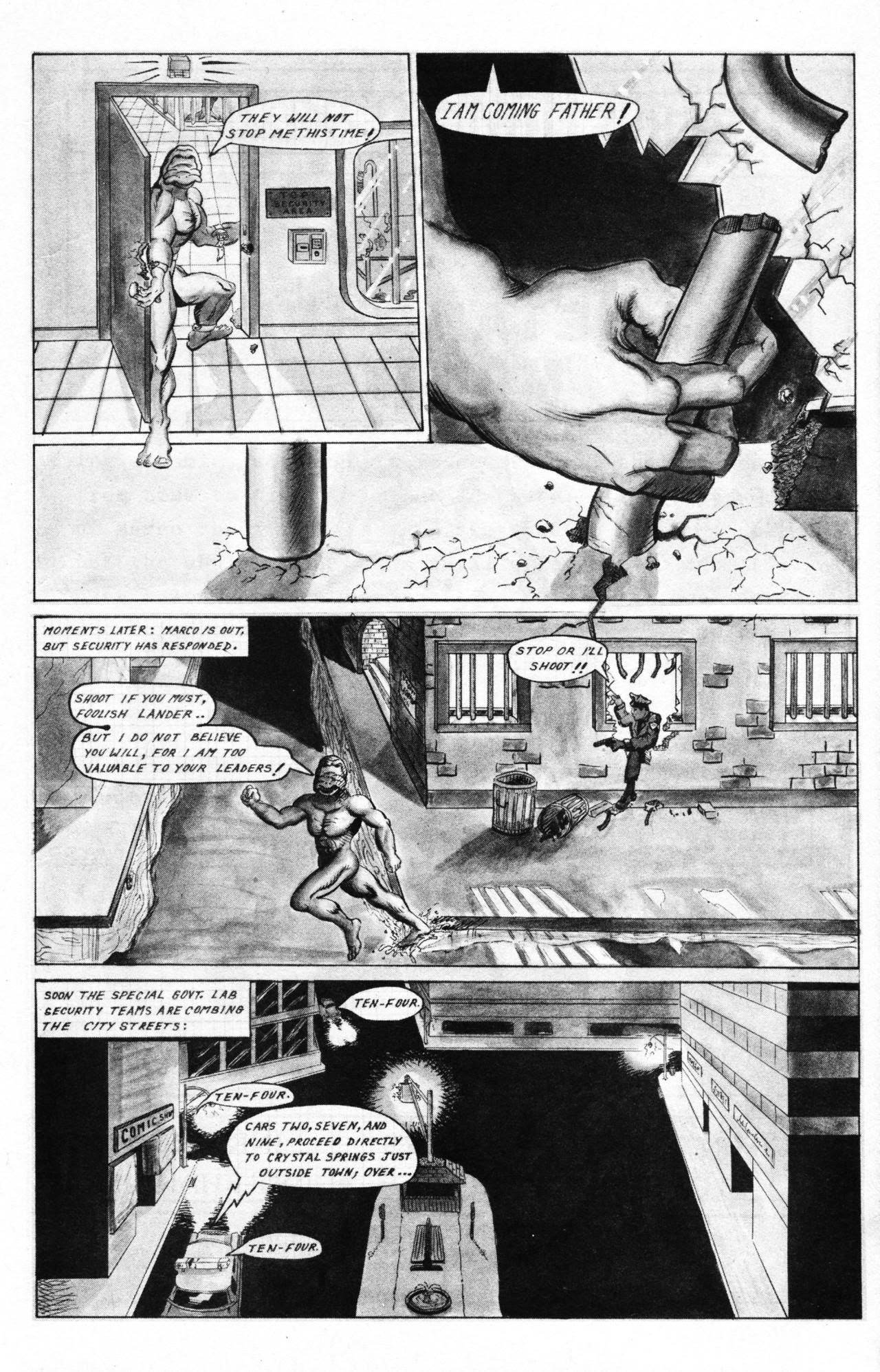 Read online Marco, the Metamorphic Manatee comic -  Issue # Full - 4