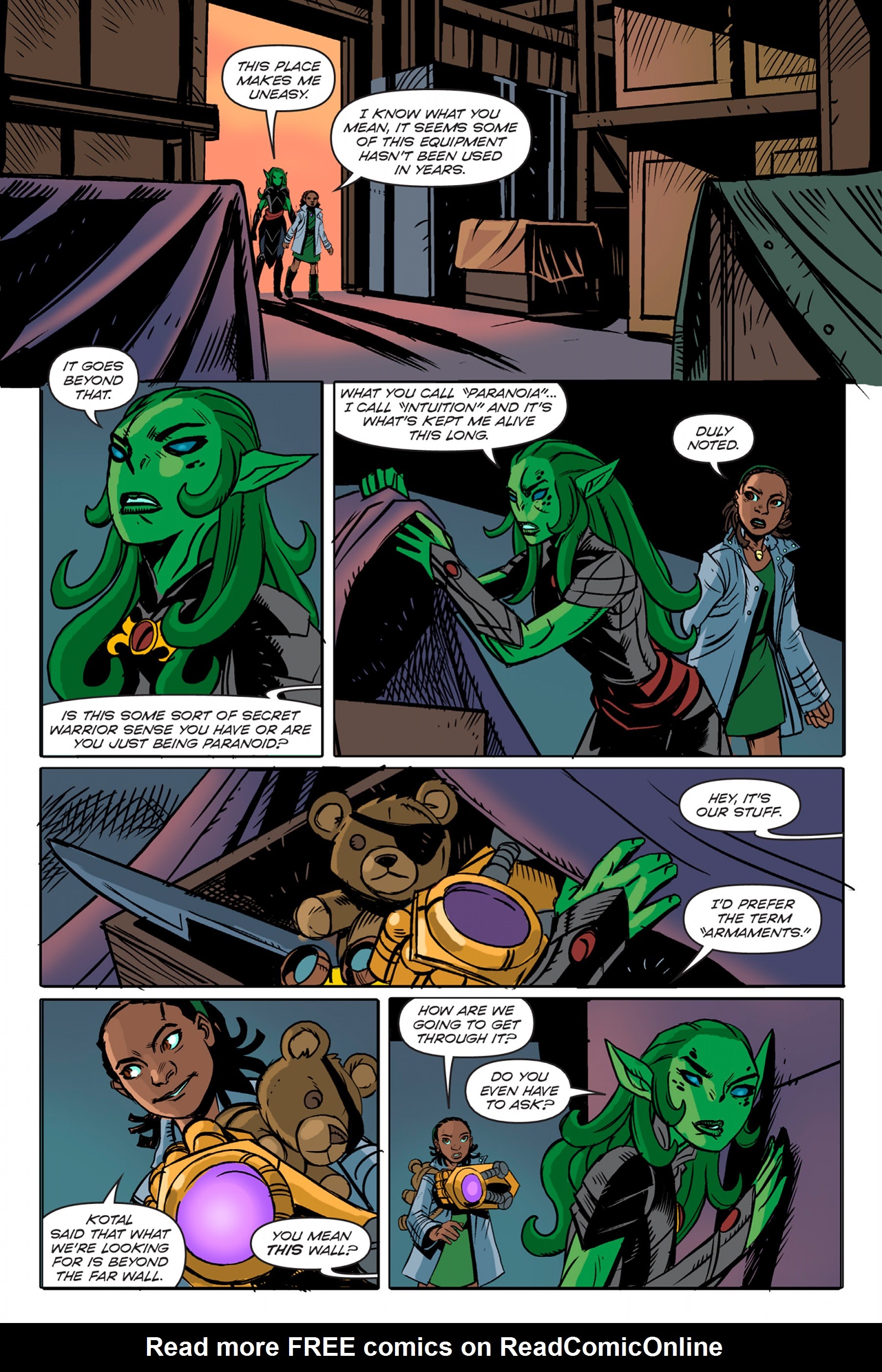 Read online The Only Living Girl comic -  Issue #2 - 35