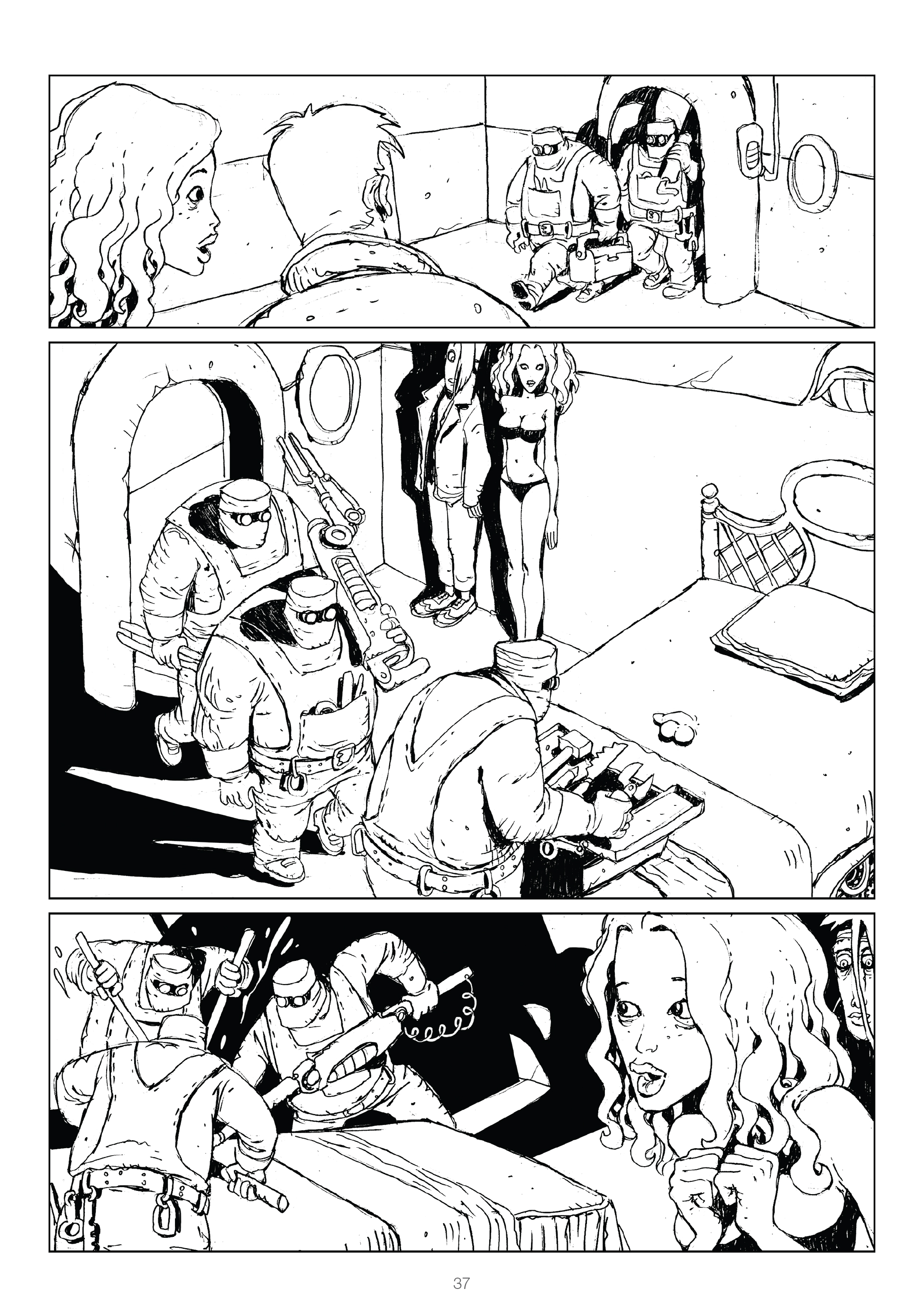 Read online Meanwhile... comic -  Issue #5 - 37