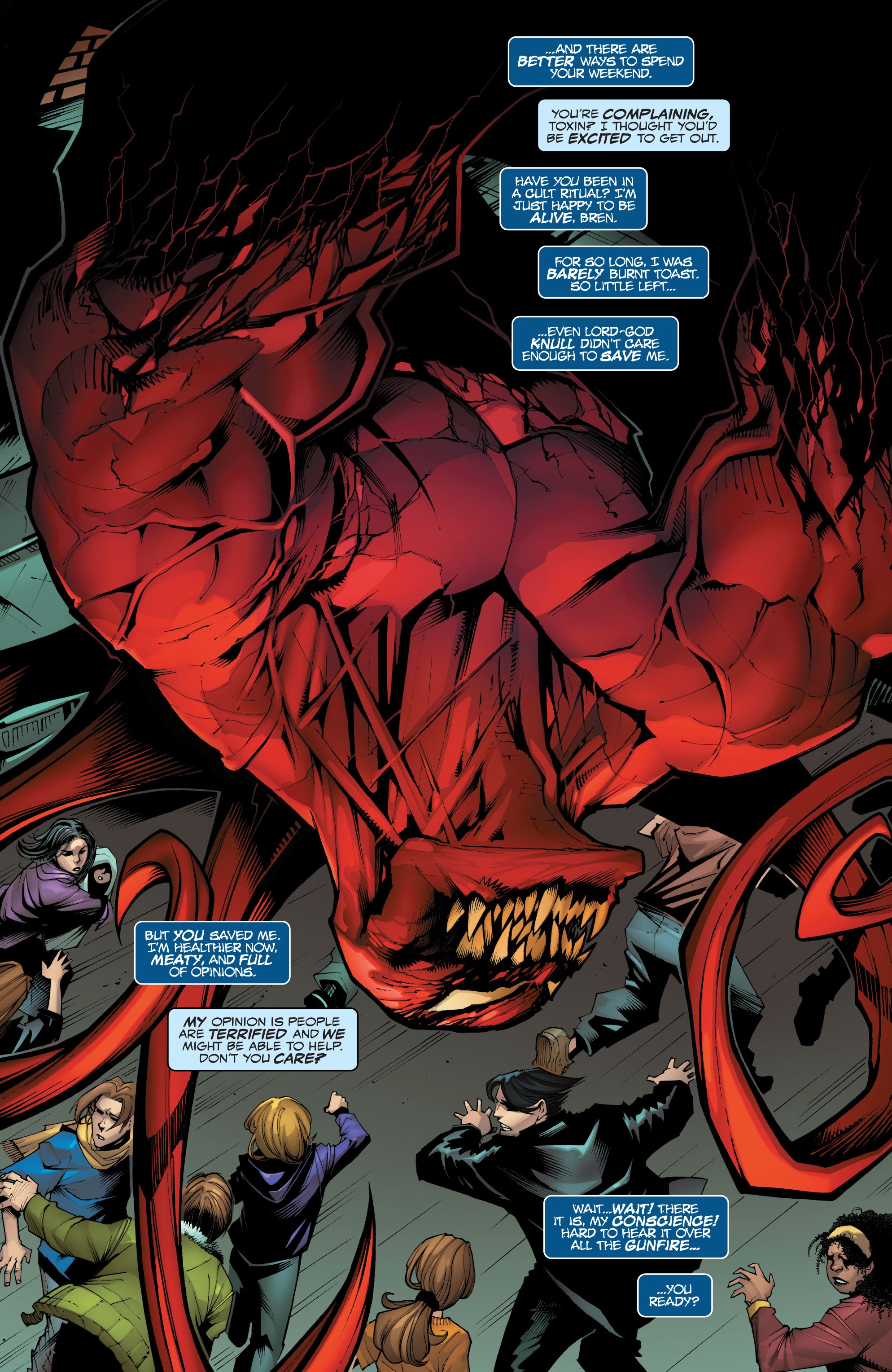 Read online King In Black: Planet Of The Symbiotes comic -  Issue #3 - 13