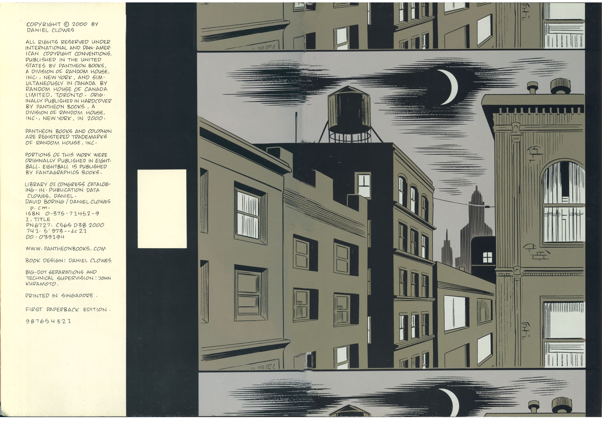 Read online David Boring comic -  Issue # TPB - 6