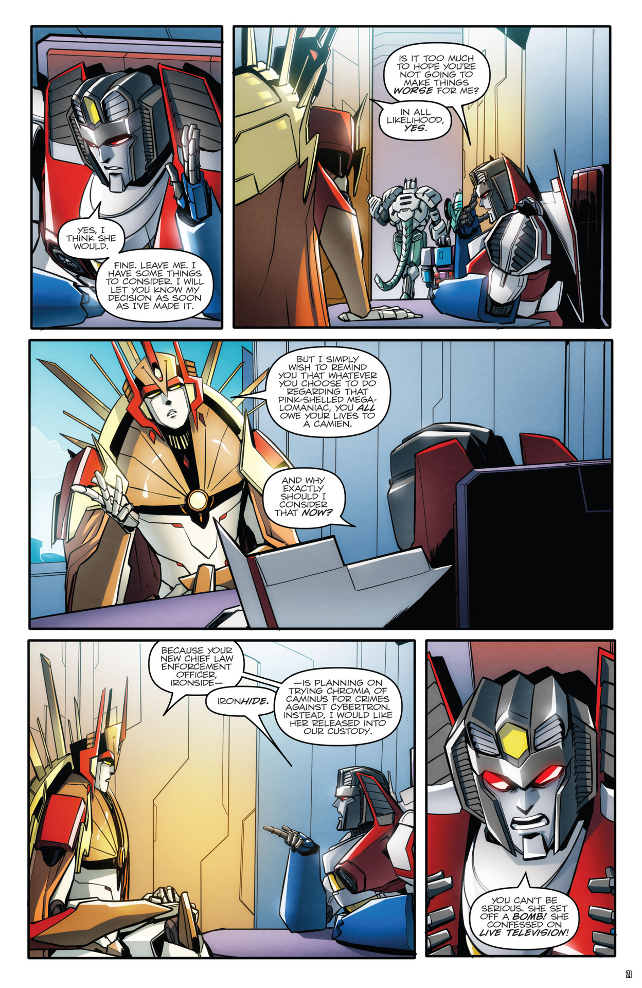 Read online Transformers: The IDW Collection Phase Three comic -  Issue # TPB 2 (Part 1) - 22