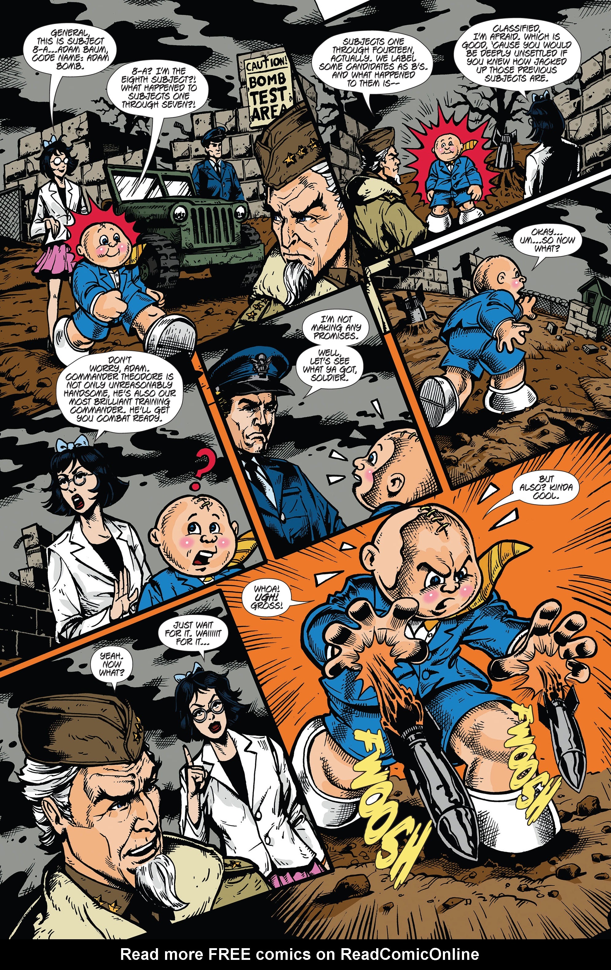 Read online Garbage Pail Kids: Origins comic -  Issue #1 - 16