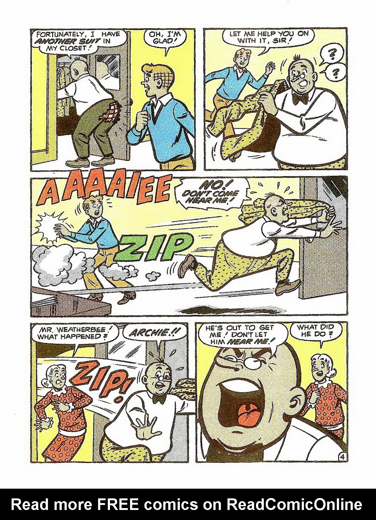 Read online Archie's Double Digest Magazine comic -  Issue #53 - 206