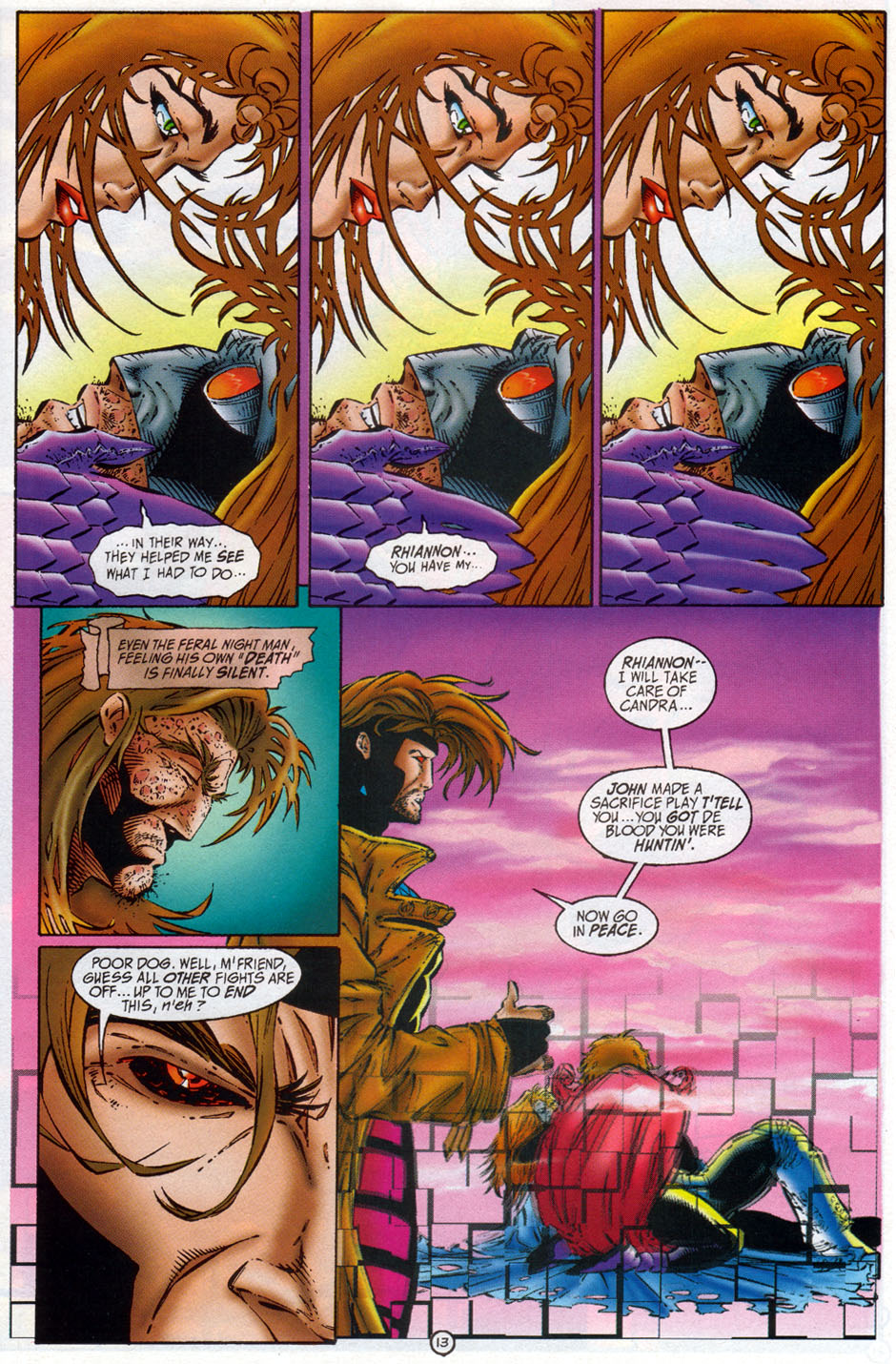 Read online The Night Man/Gambit comic -  Issue #3 - 12