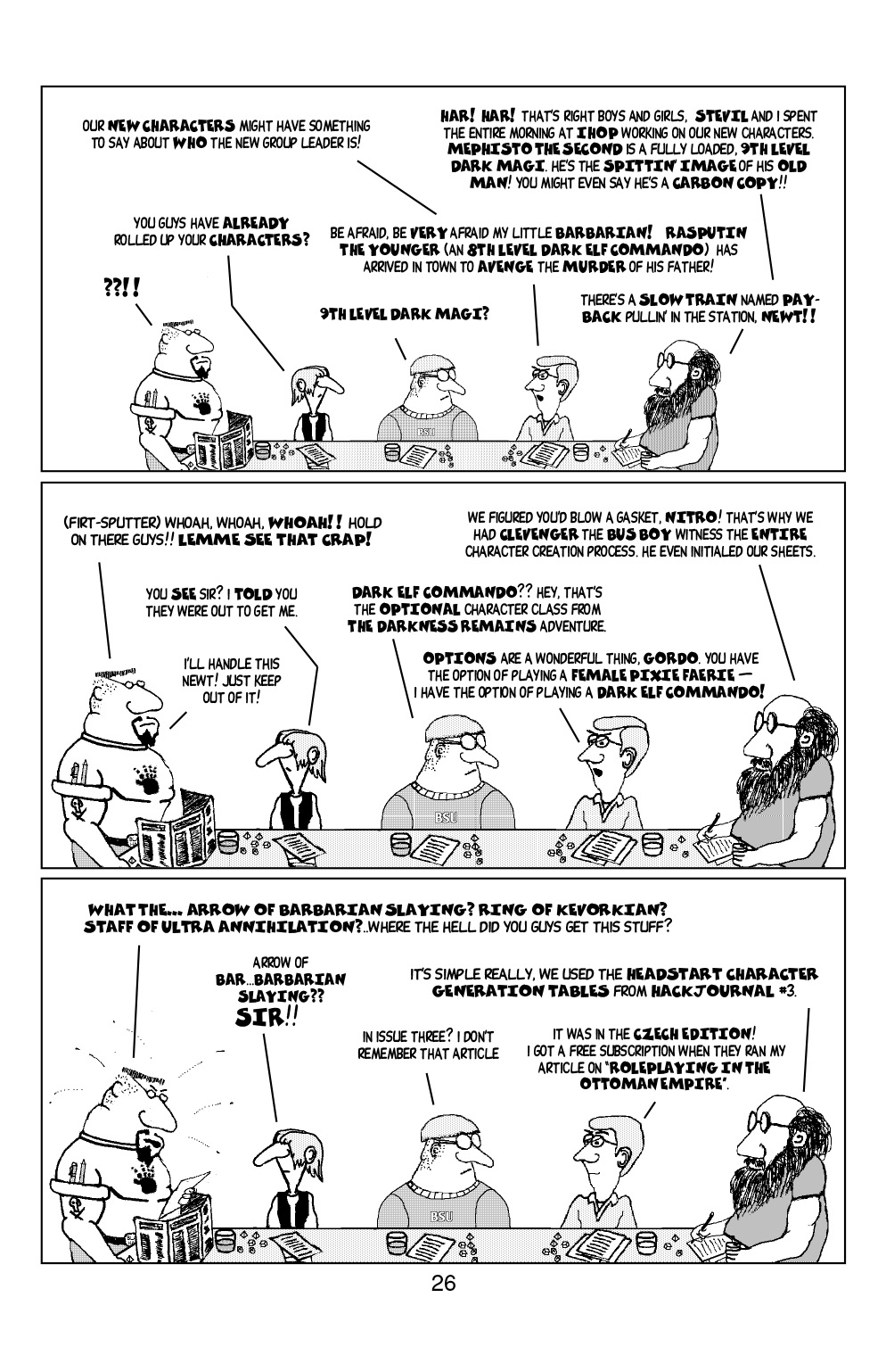 Read online Knights of the Dinner Table comic -  Issue #28 - 28