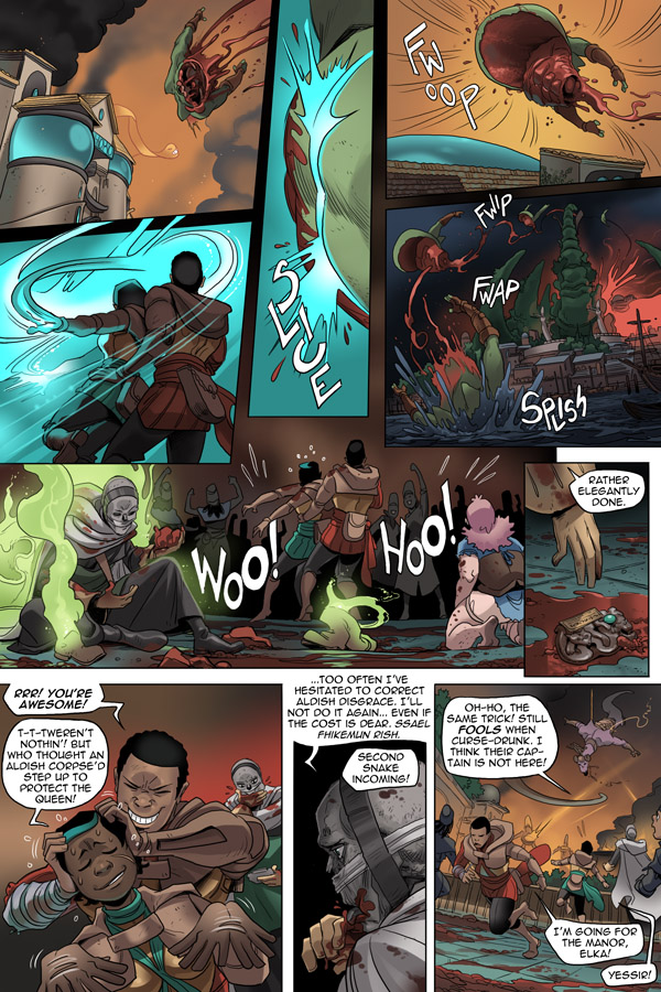 Read online Unsounded comic -  Issue #17 - 117