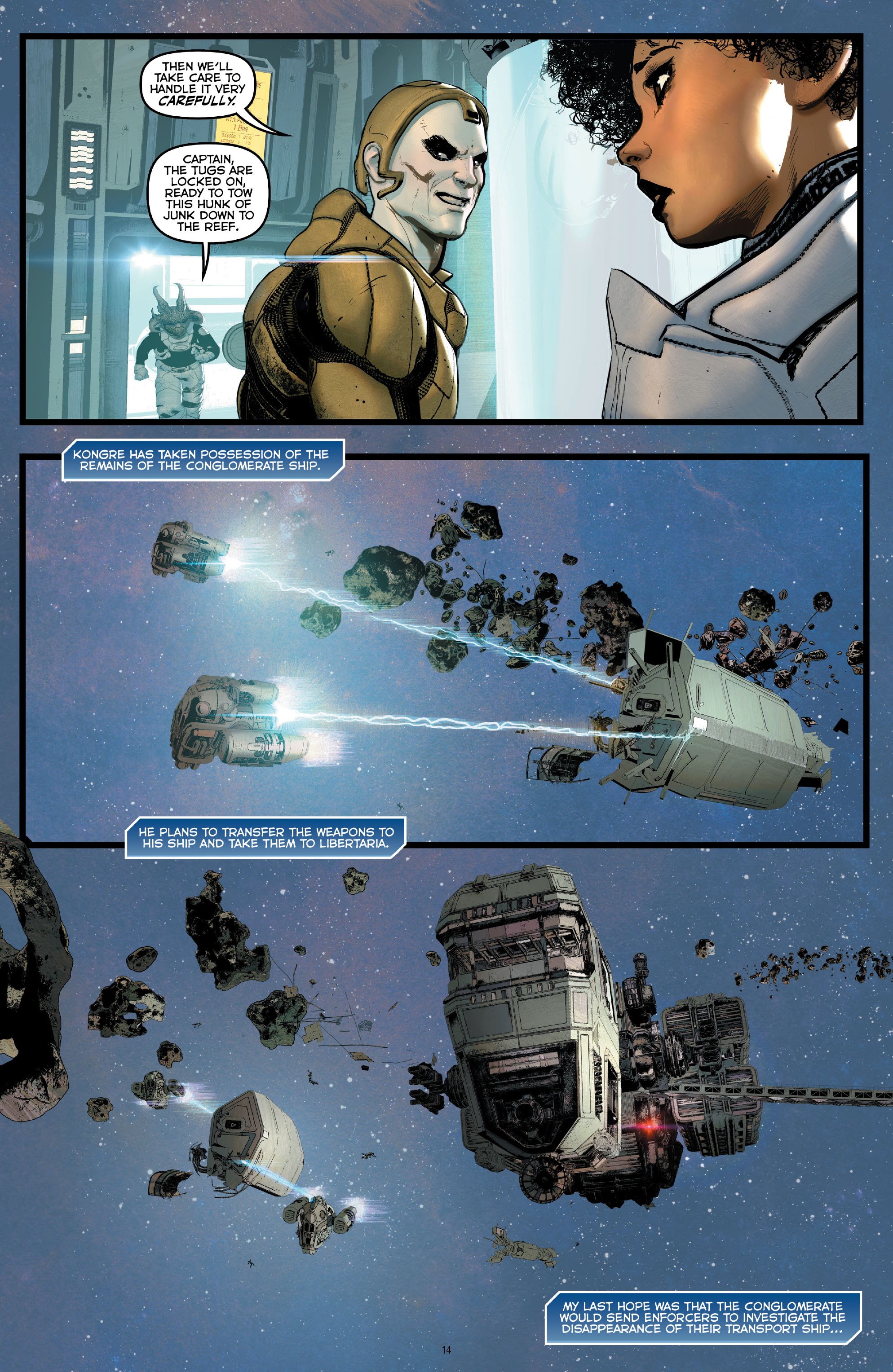 Read online Jules Verne's: Lighthouse comic -  Issue #3 - 16