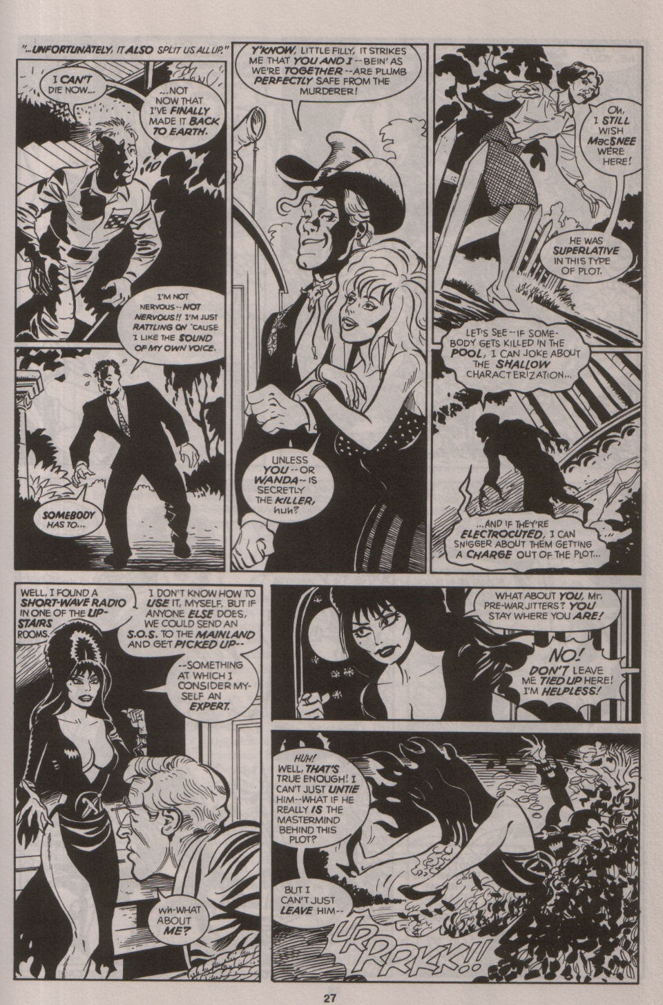 Read online Elvira, Mistress of the Dark comic -  Issue #19 - 25
