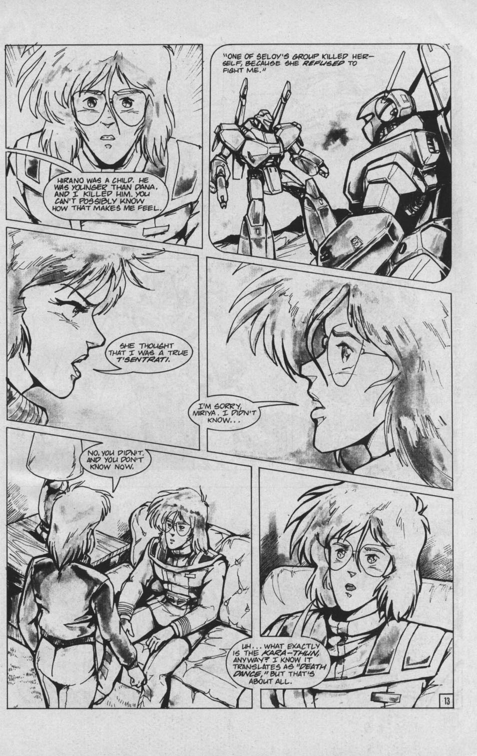 Read online Robotech II: The Sentinels - The Malcontent Uprisings comic -  Issue #12 - 15
