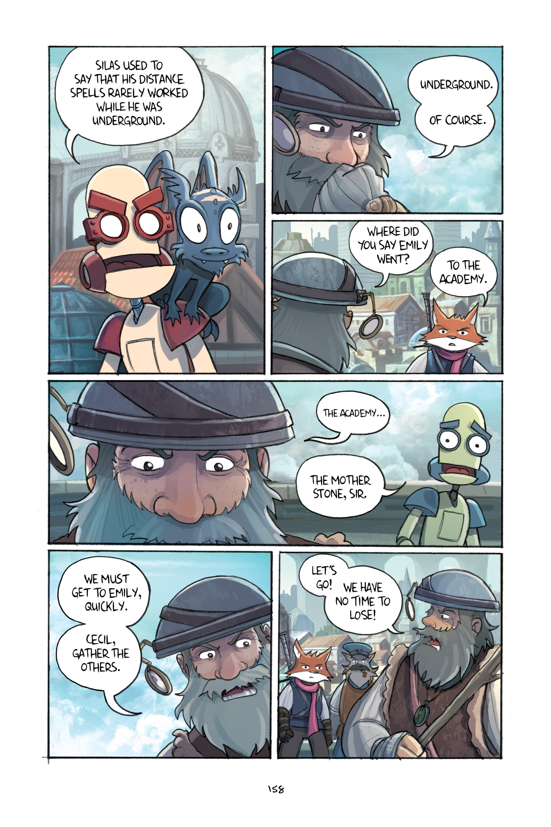 Read online Amulet comic -  Issue #4 - 158