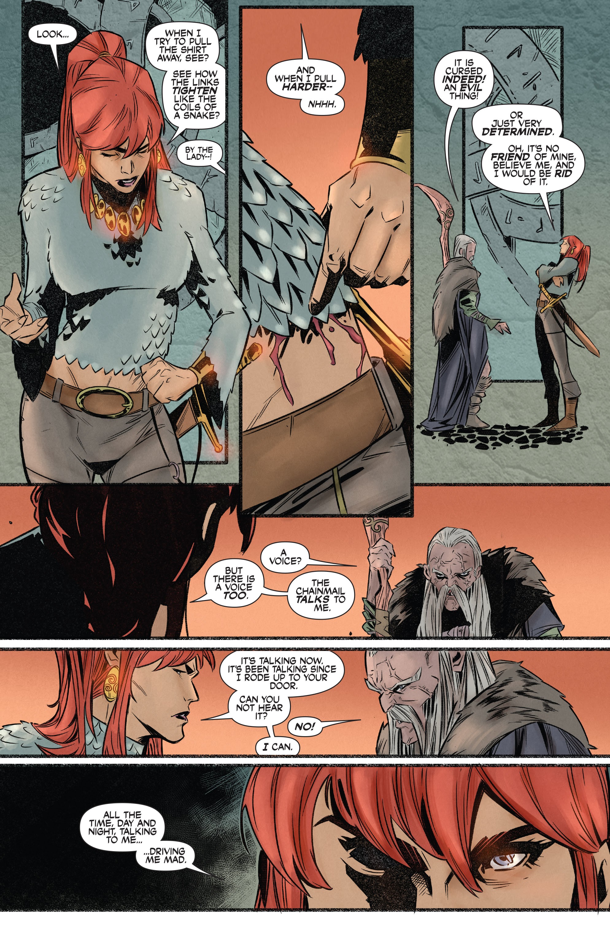 Read online Immortal Red Sonja comic -  Issue #1 - 10