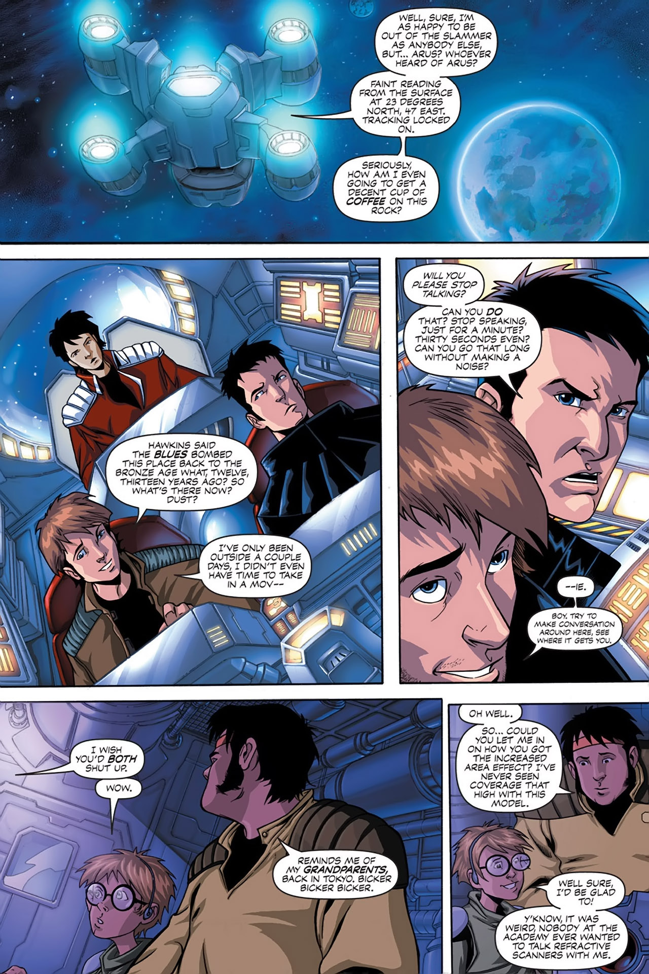 Read online Voltron: Defender of the Universe (Existed) comic -  Issue #1 - 9