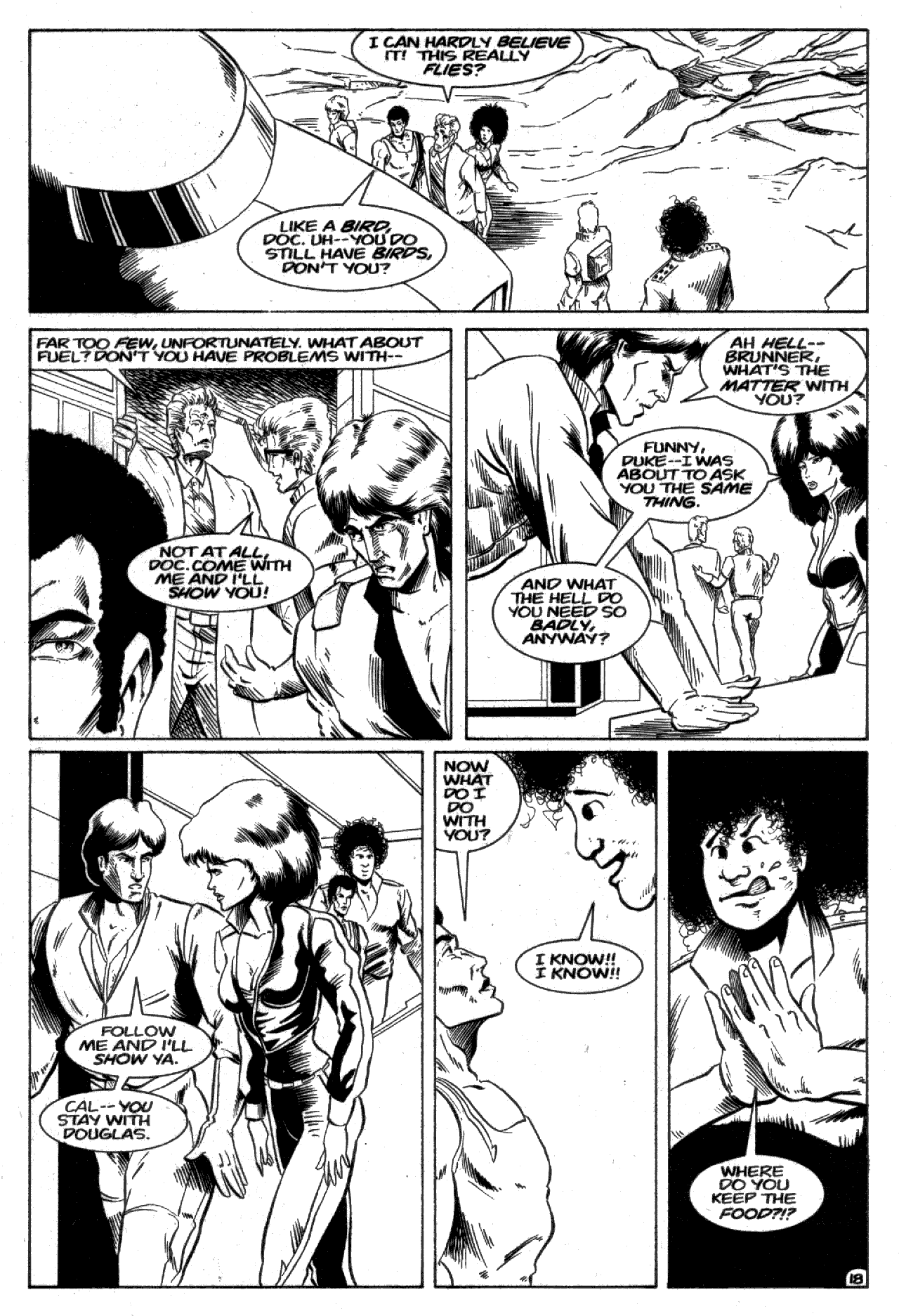 Read online Ex-Mutants (1986) comic -  Issue #5 - 21