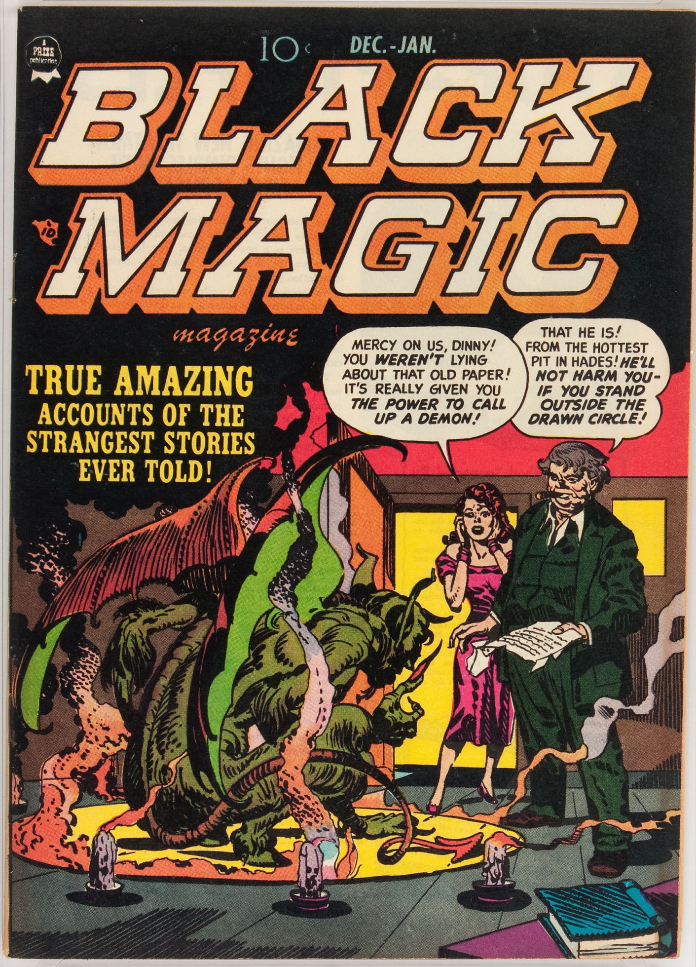 Read online Black Magic (1950) comic -  Issue #8 - 1
