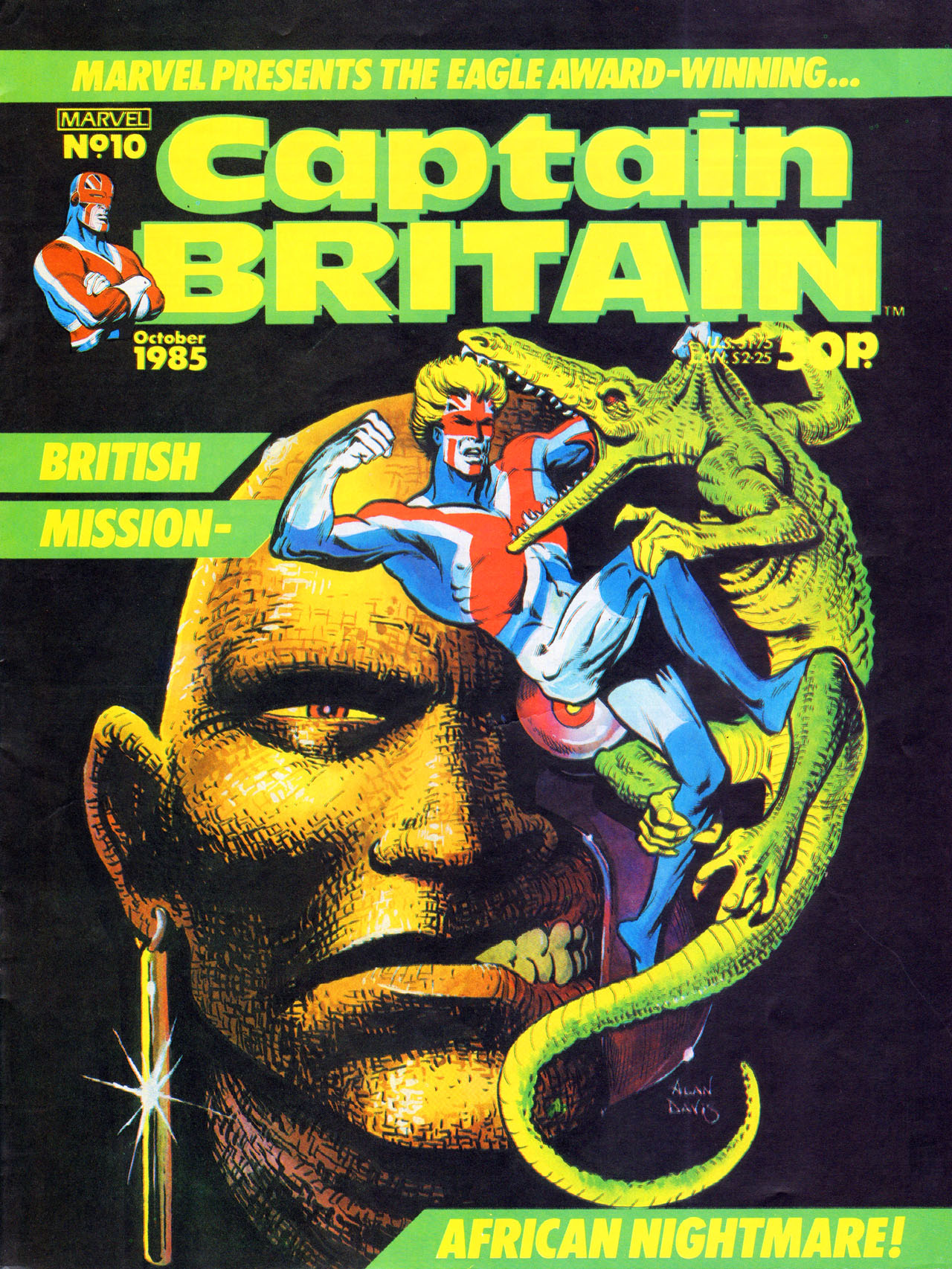 Read online Captain Britain (1985) comic -  Issue #10 - 1