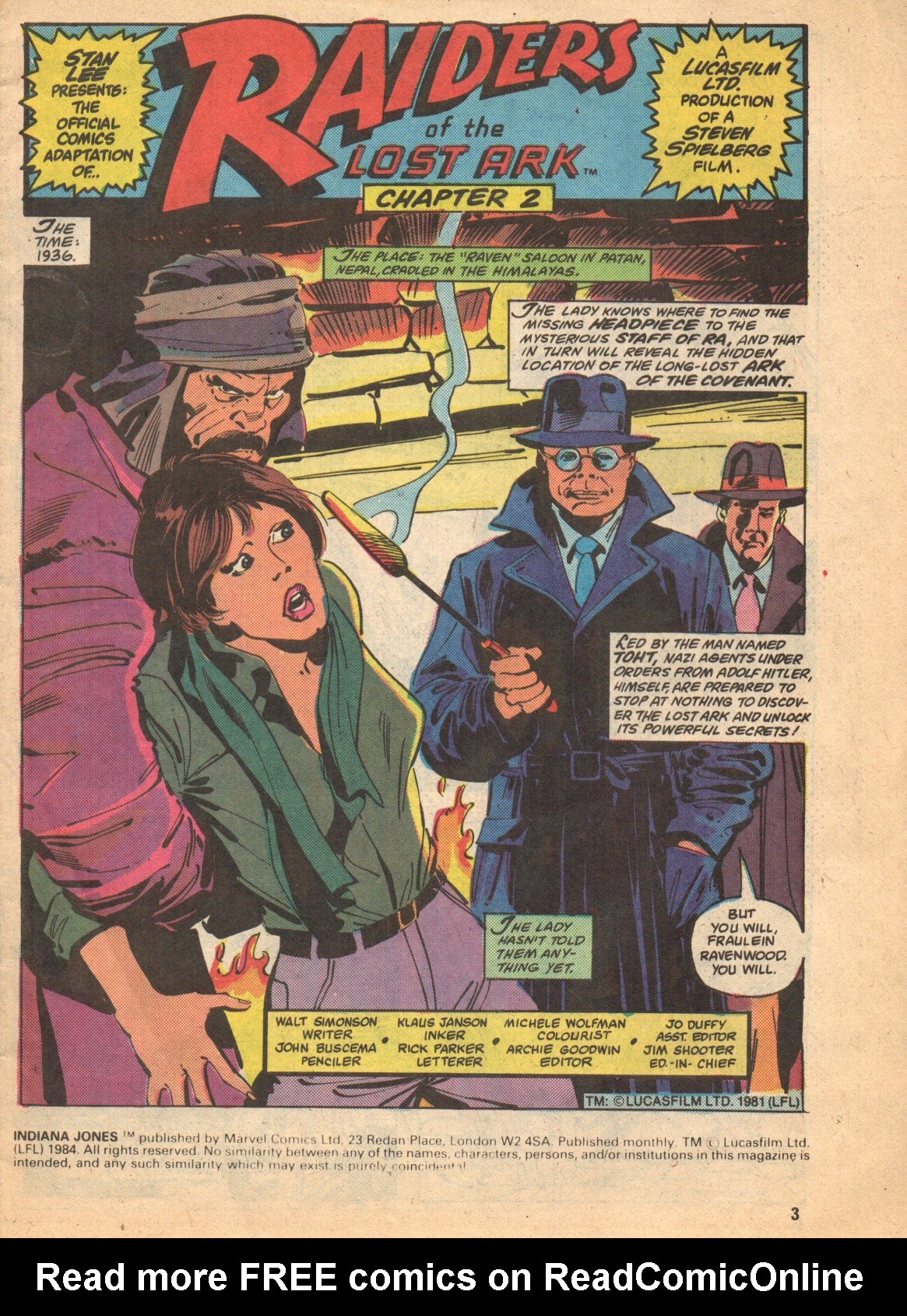 Read online Indiana Jones comic -  Issue #8 - 3
