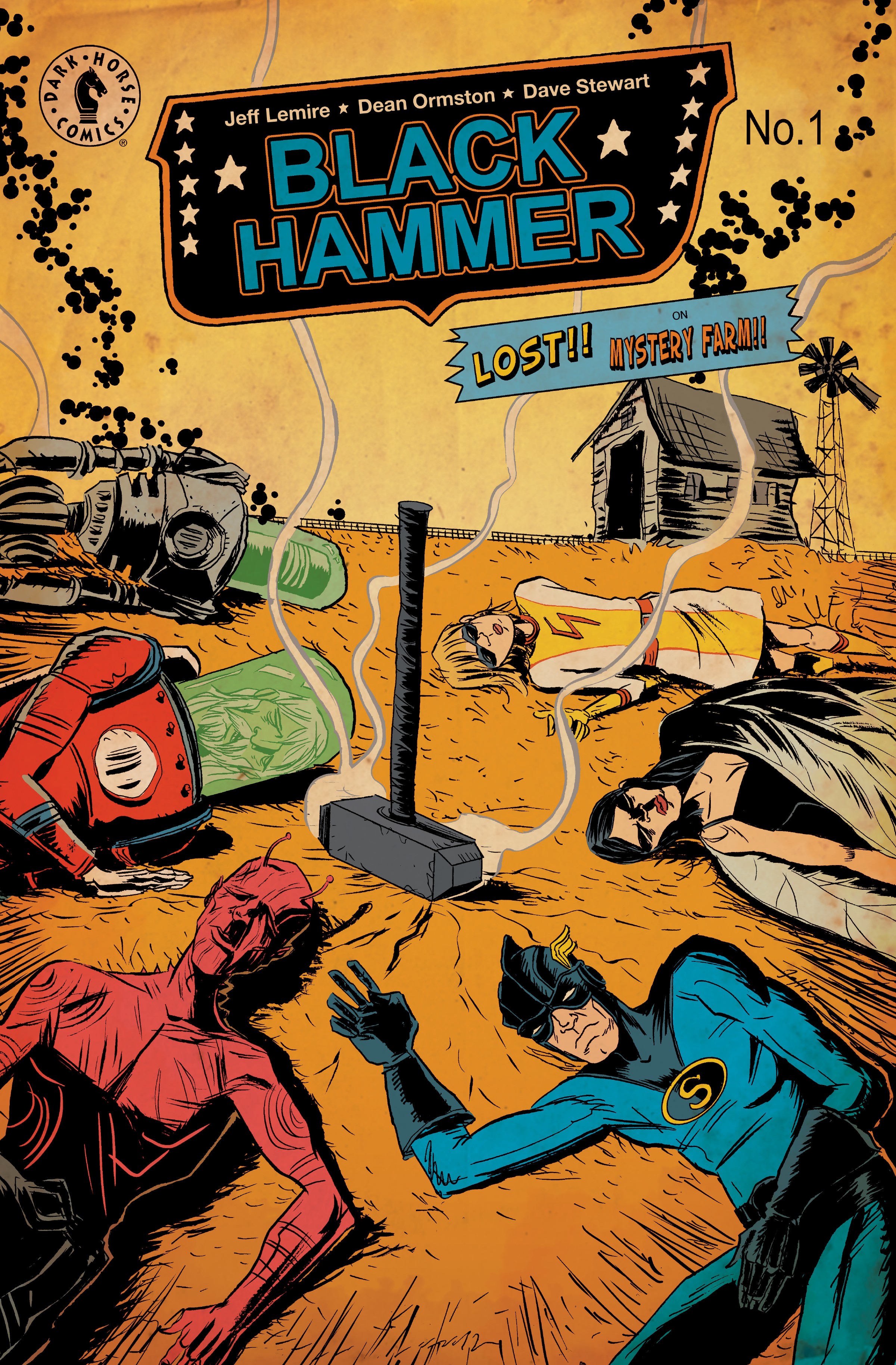 Read online Black Hammer Library Edition comic -  Issue # TPB 1 (Part 1) - 9