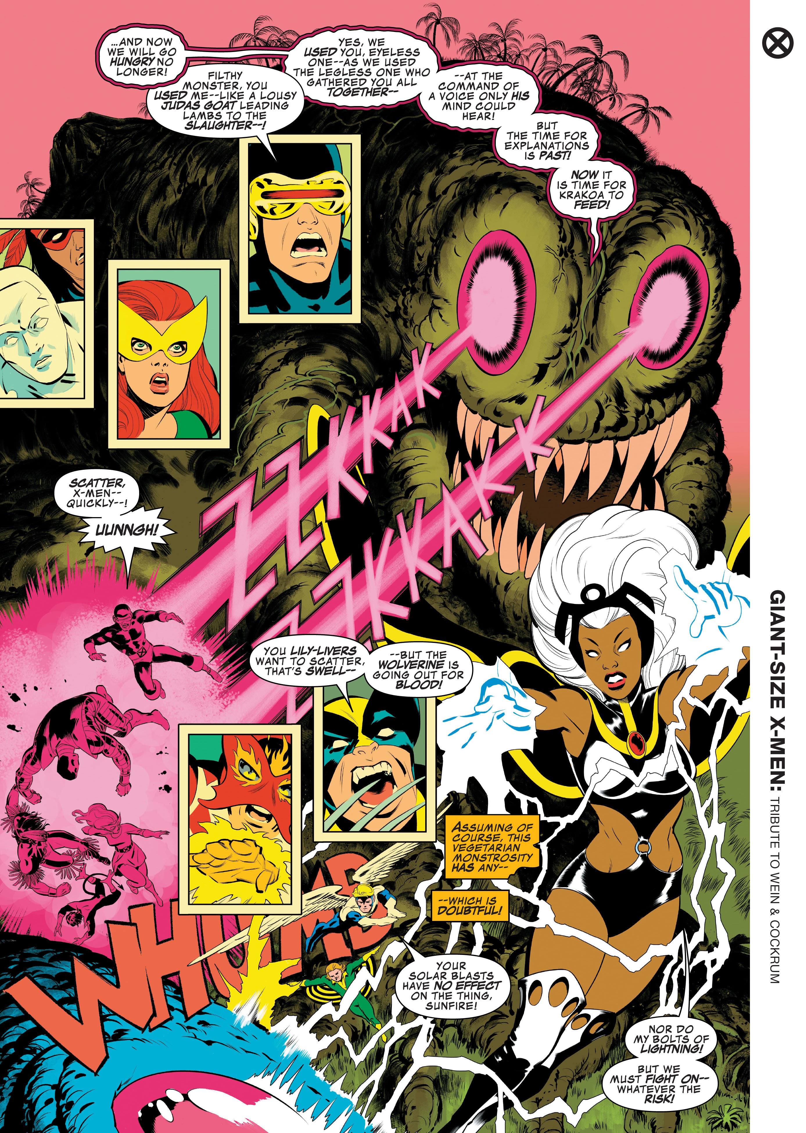 Read online Giant-Size X-Men: Tribute To Wein & Cockrum Gallery Edition comic -  Issue # TPB (Part 1) - 34