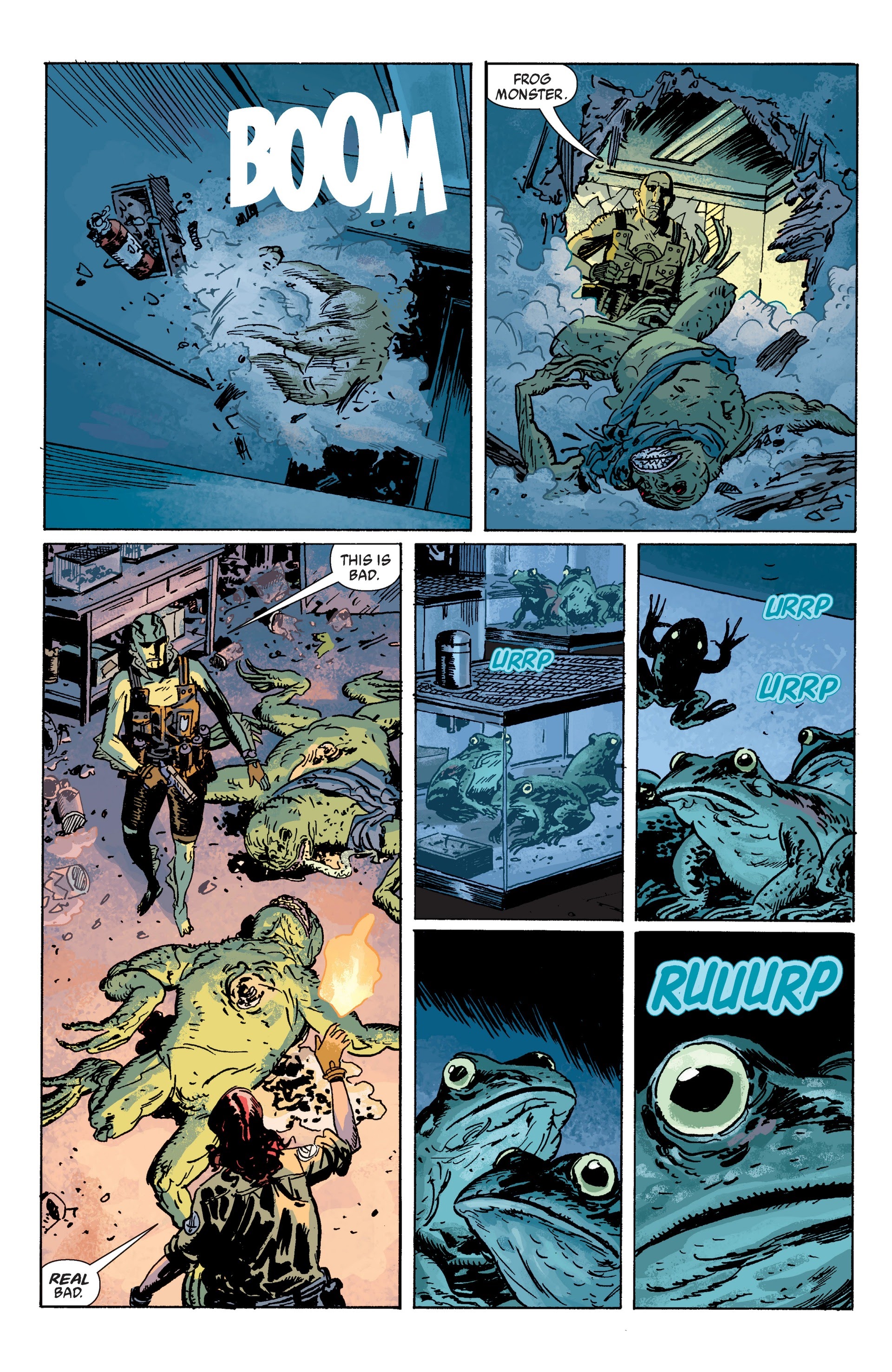 Read online Hellboy Universe Essentials: B.P.R.D. comic -  Issue # TPB - 32