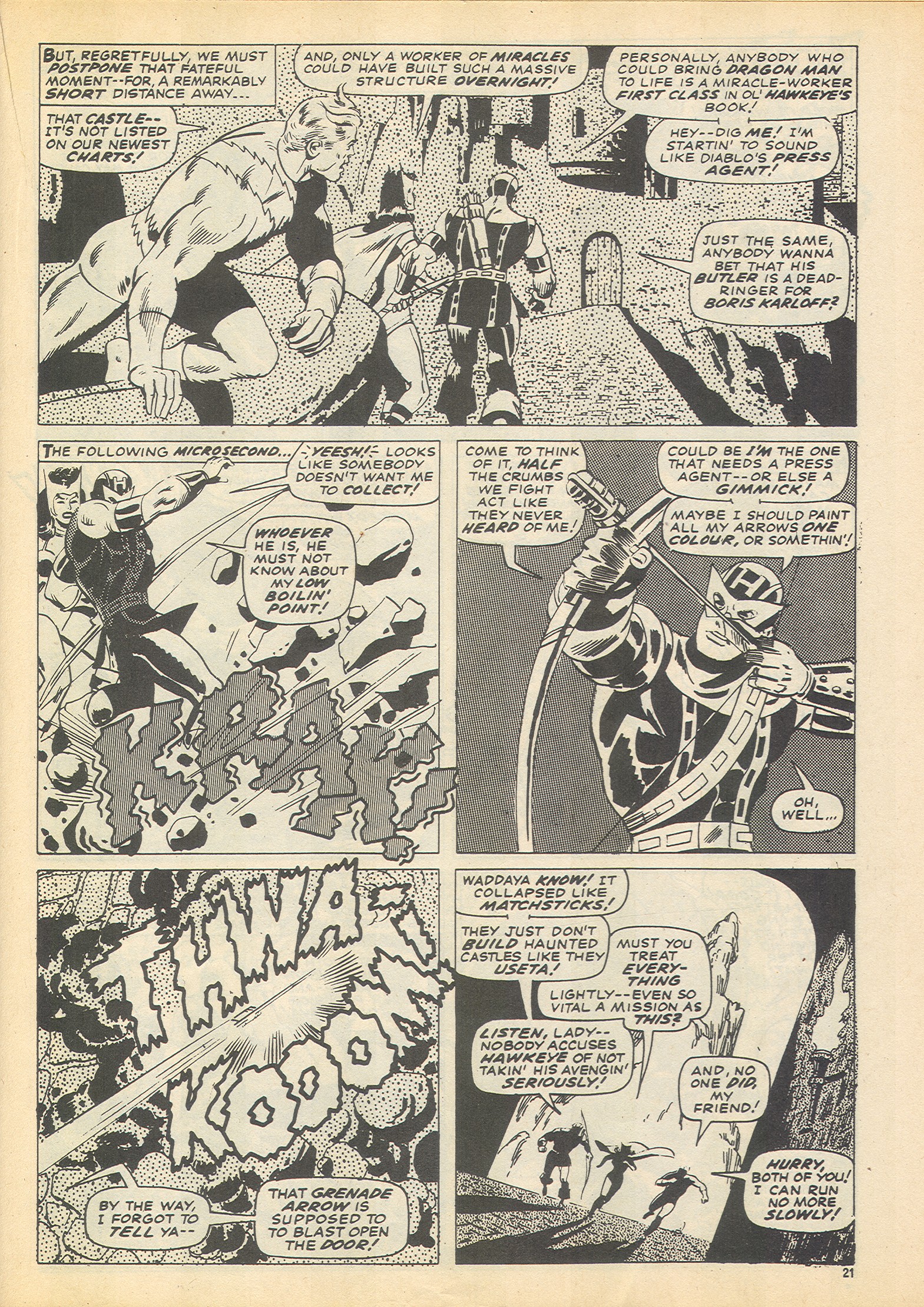 Read online The Avengers (1973) comic -  Issue #50 - 21