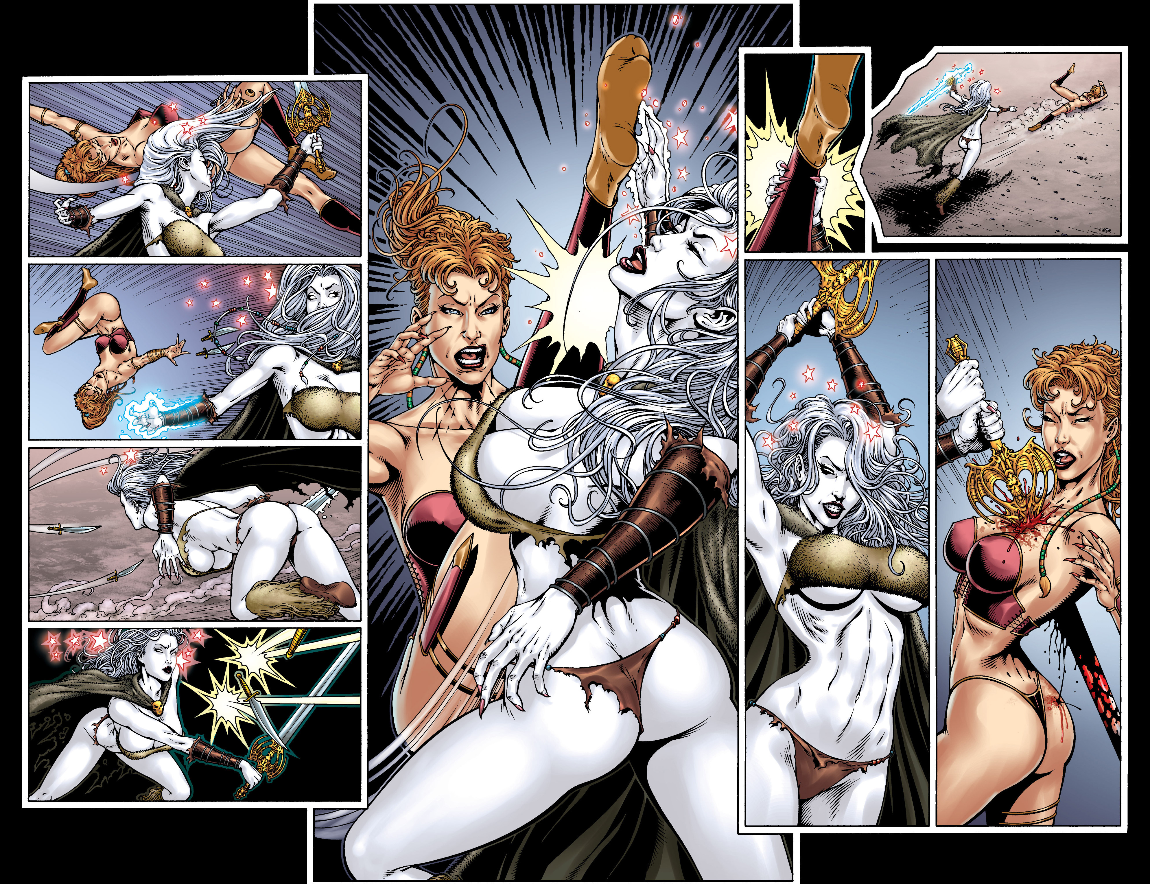 Read online Lady Death Origins comic -  Issue #13 - 16