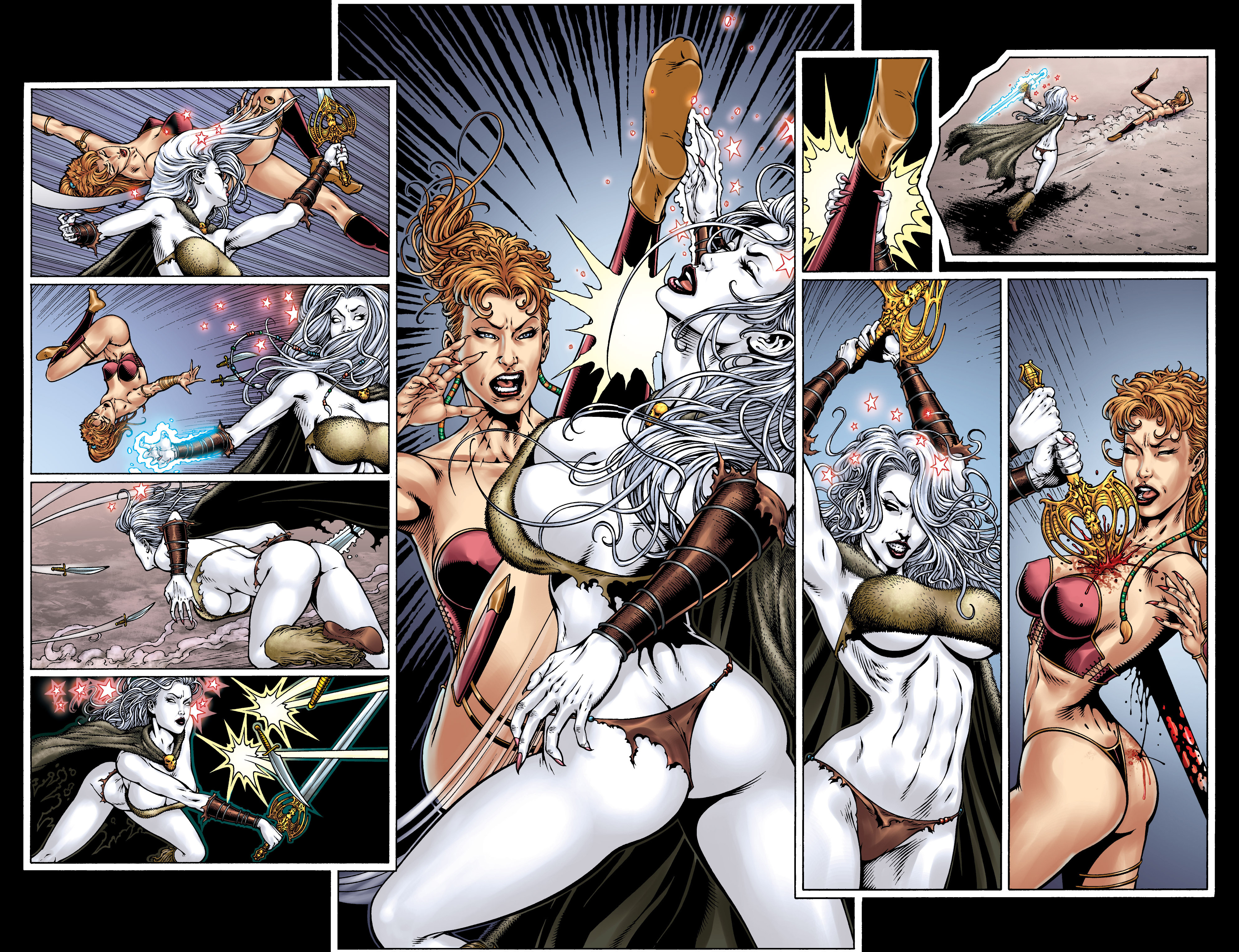 Read online Lady Death Origins comic -  Issue #13 - 16
