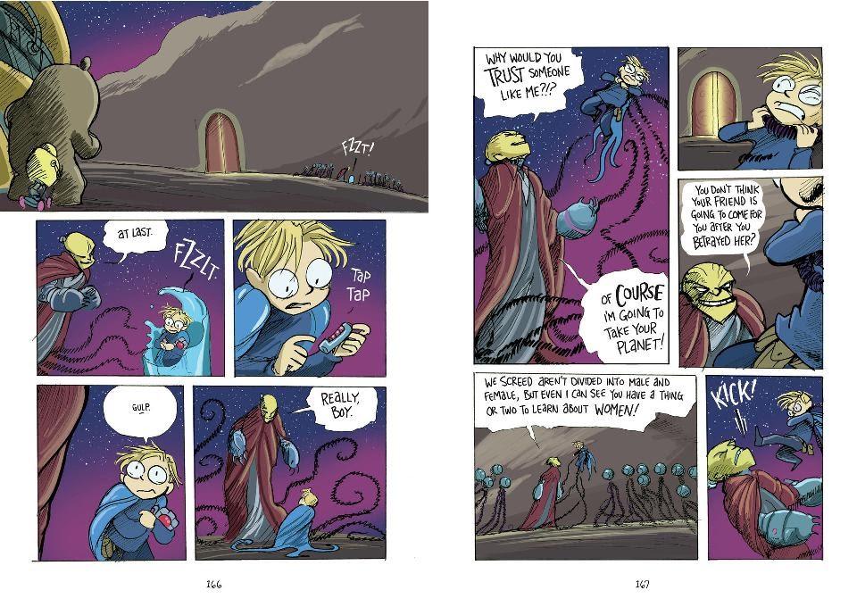 Read online The Return of Zita the Spacegirl comic -  Issue # TPB - 87