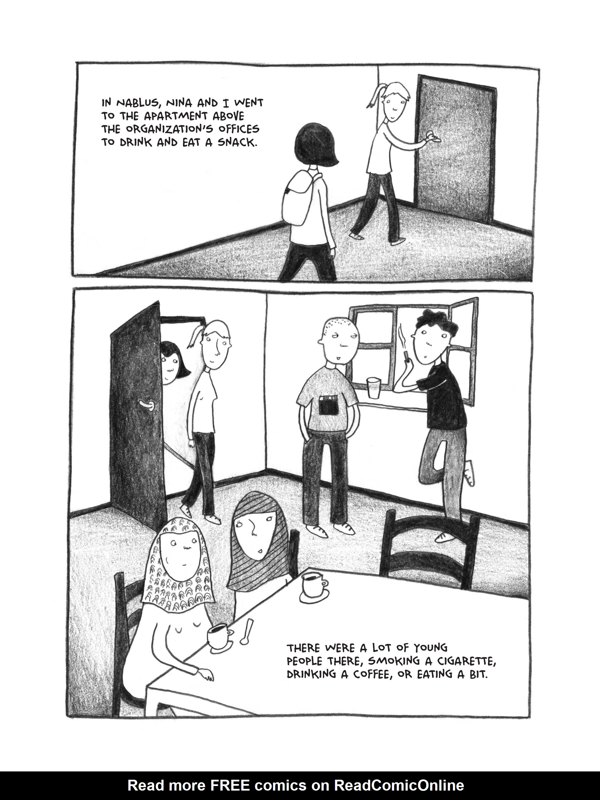 Read online Green Almonds: Letters from Palestine comic -  Issue # TPB (Part 2) - 2