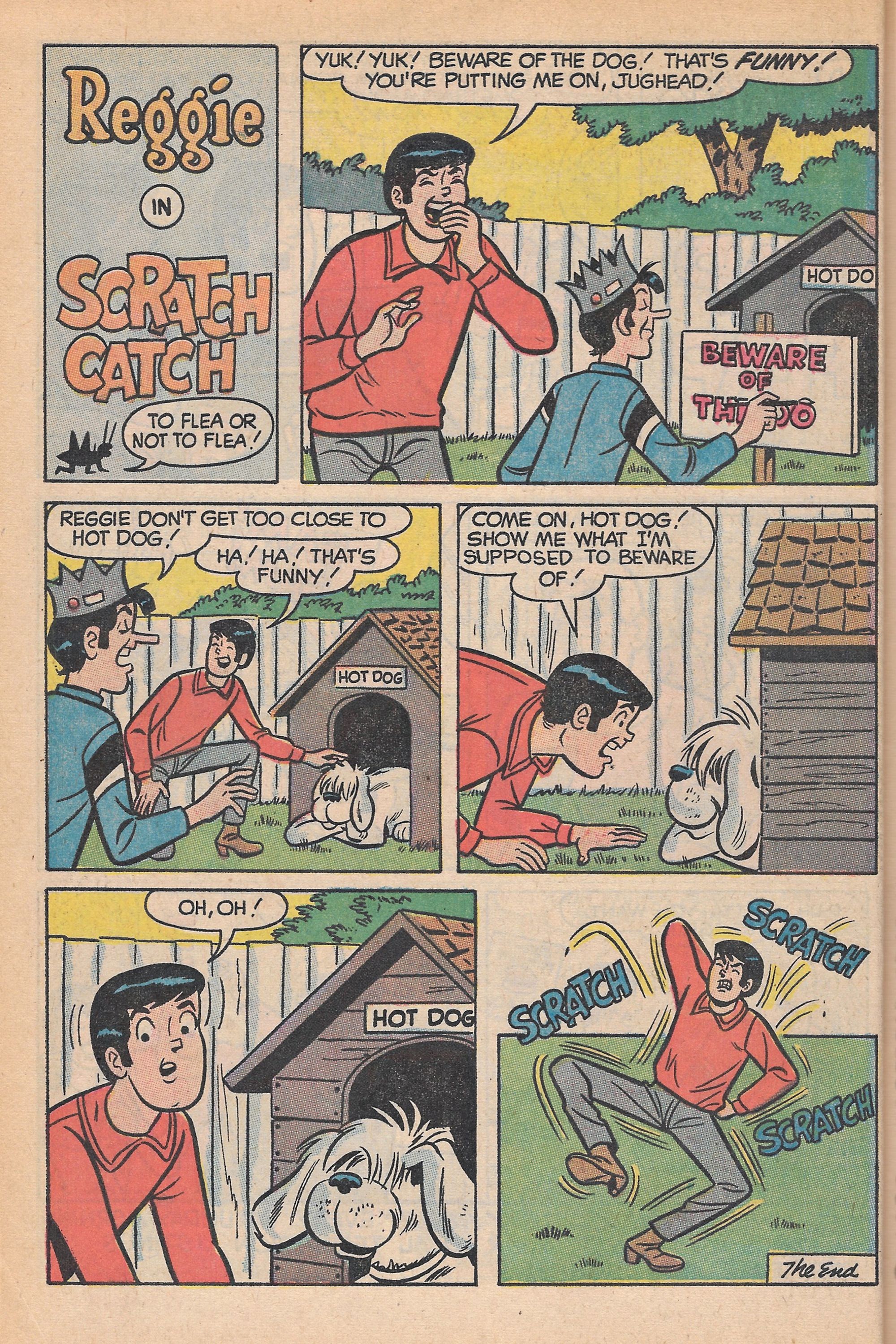 Read online Reggie's Wise Guy Jokes comic -  Issue #11 - 34