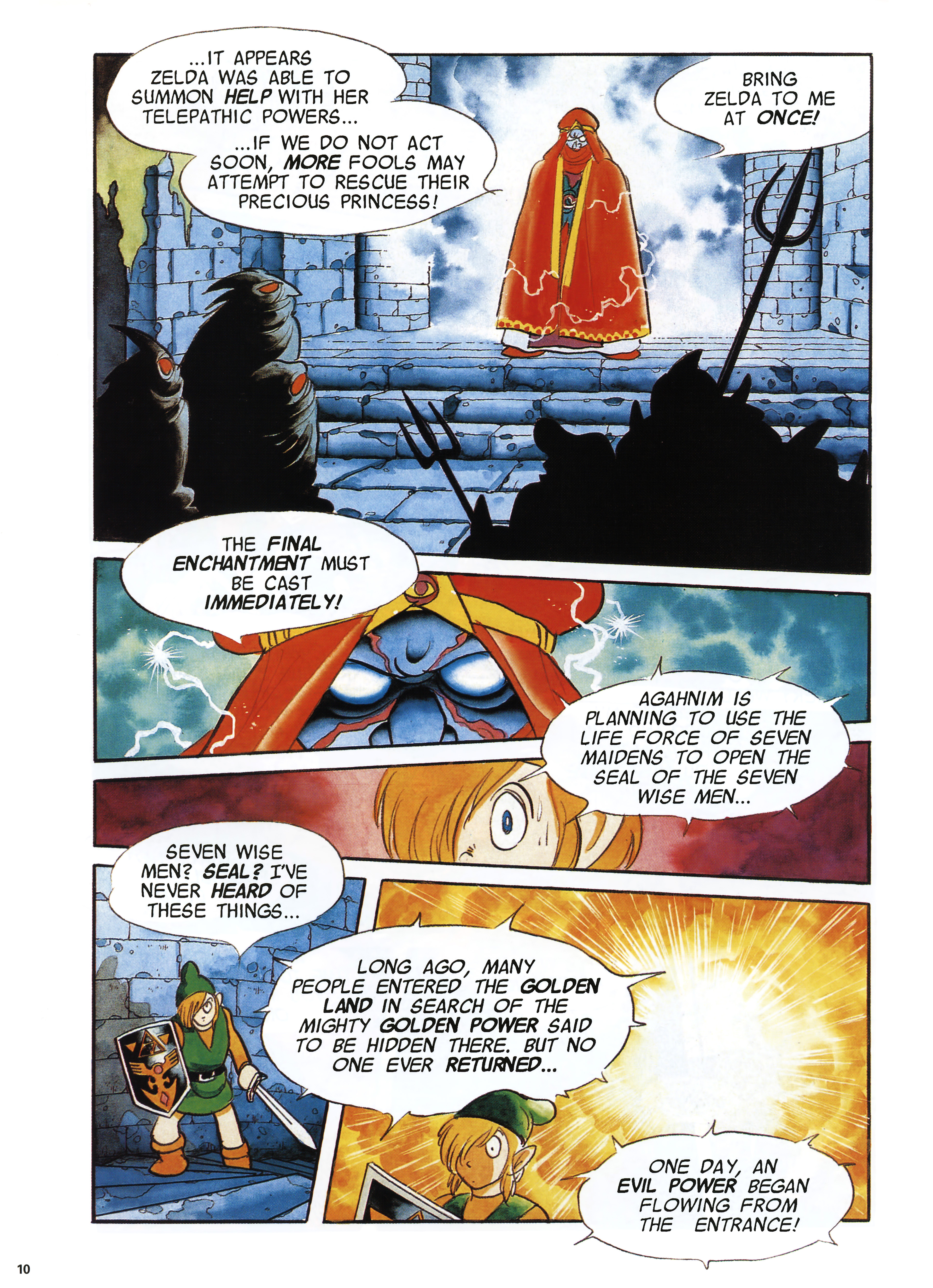 Read online The Legend of Zelda: A Link To the Past comic -  Issue # TPB (Part 1) - 10