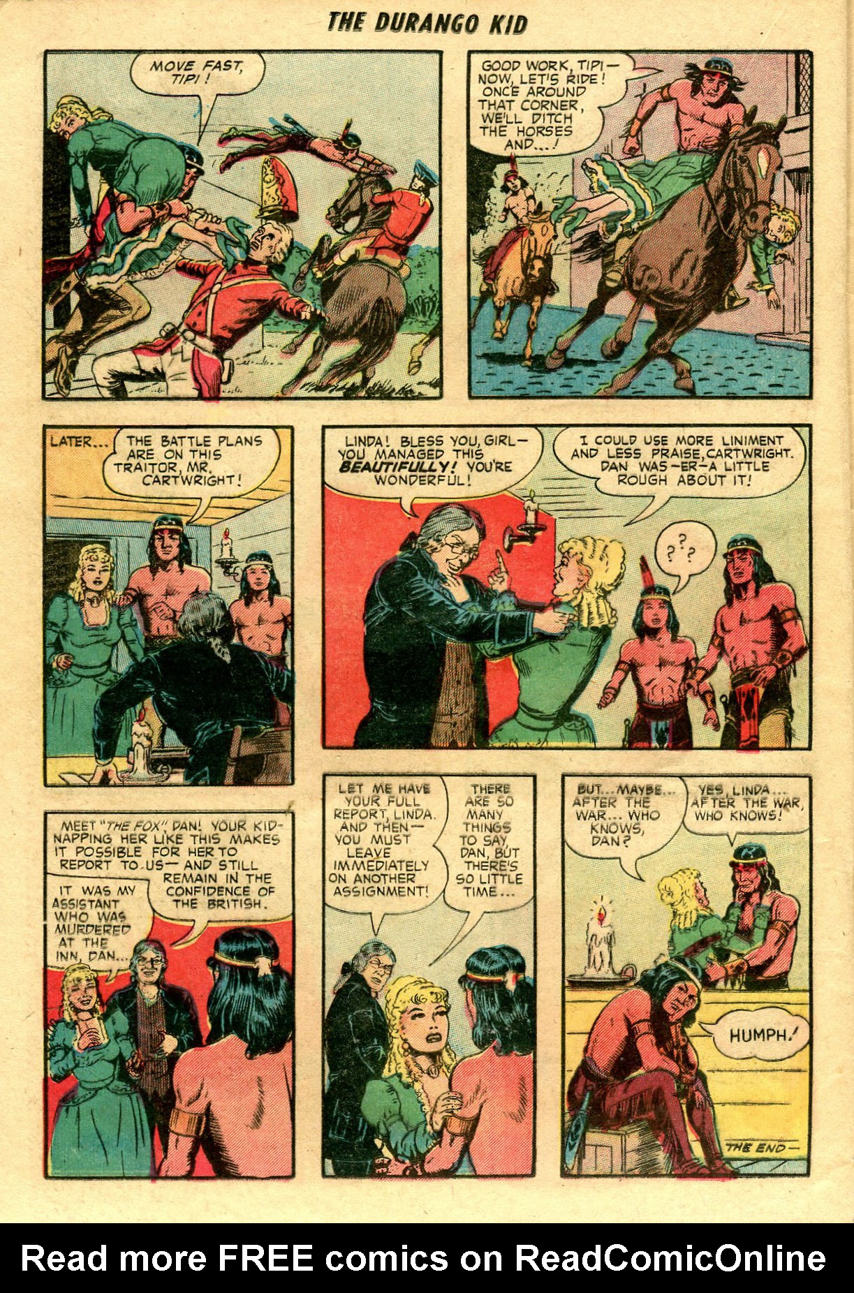 Read online Charles Starrett as The Durango Kid comic -  Issue #19 - 22