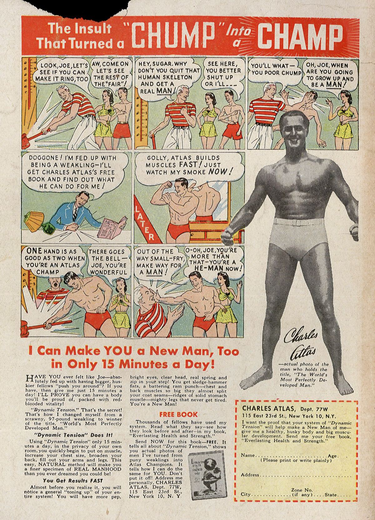 Read online Exciting Comics comic -  Issue #69 - 36