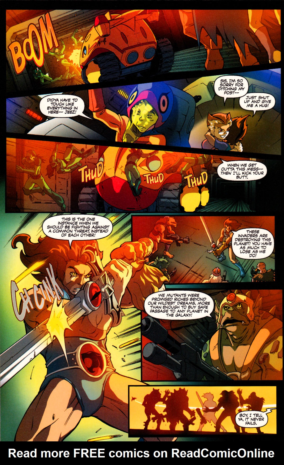 Read online Battle of the Planets/ThunderCats comic -  Issue # Full - 37