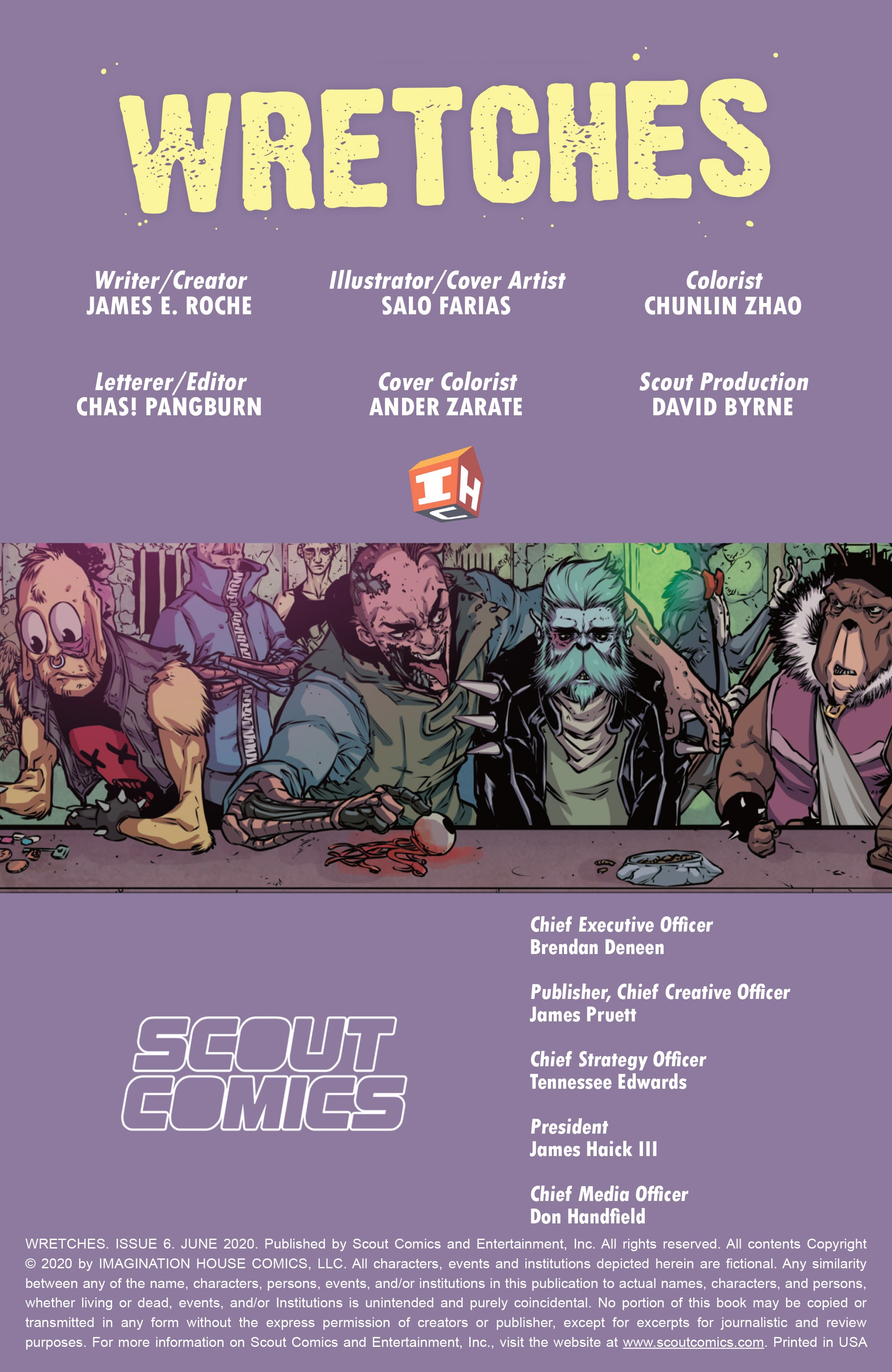 Read online Wretches comic -  Issue #6 - 2