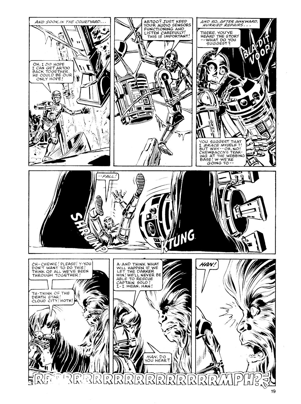 Read online Star Wars Weekly comic -  Issue #167 - 19