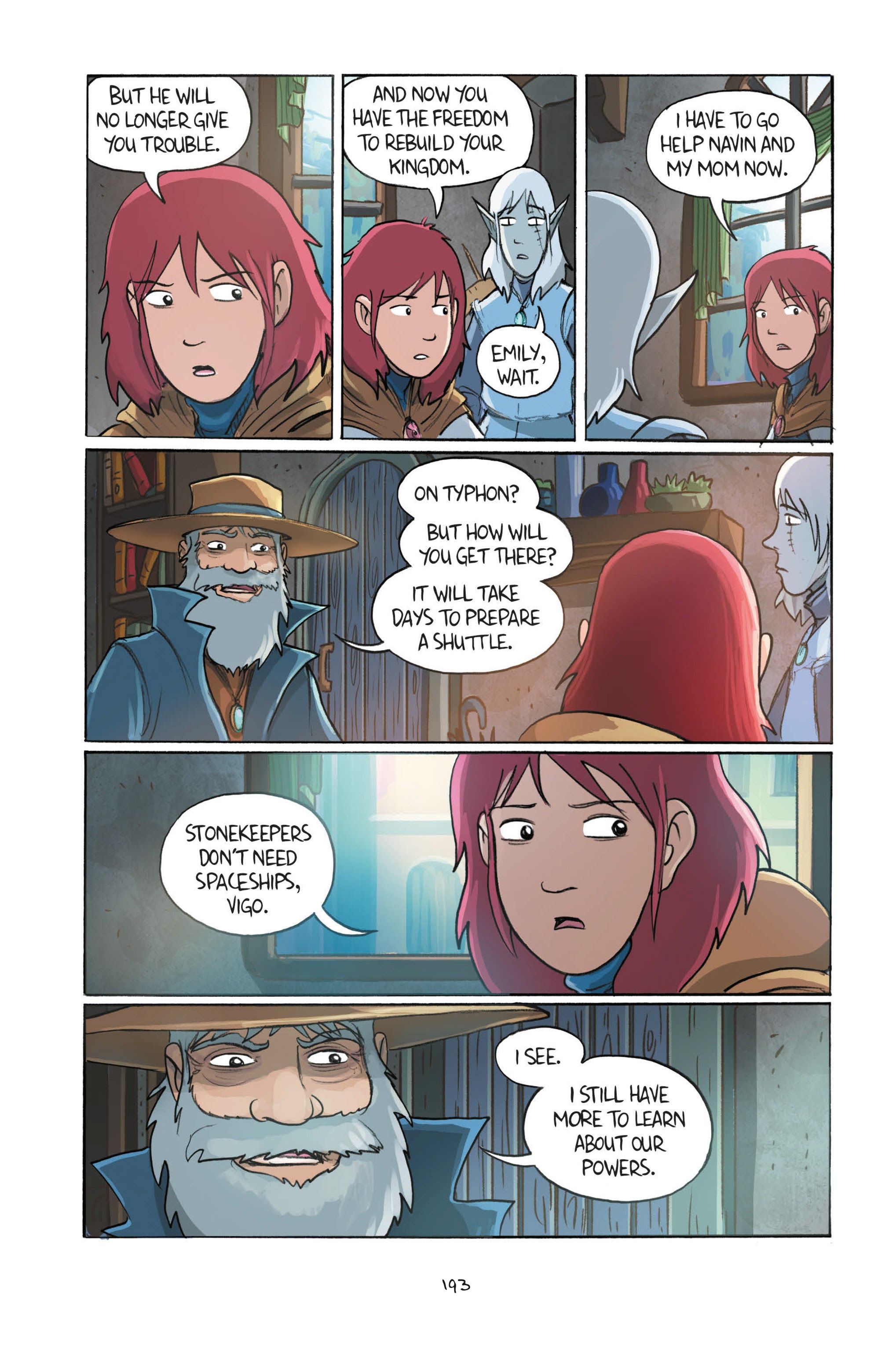 Read online Amulet comic -  Issue #8 - 192