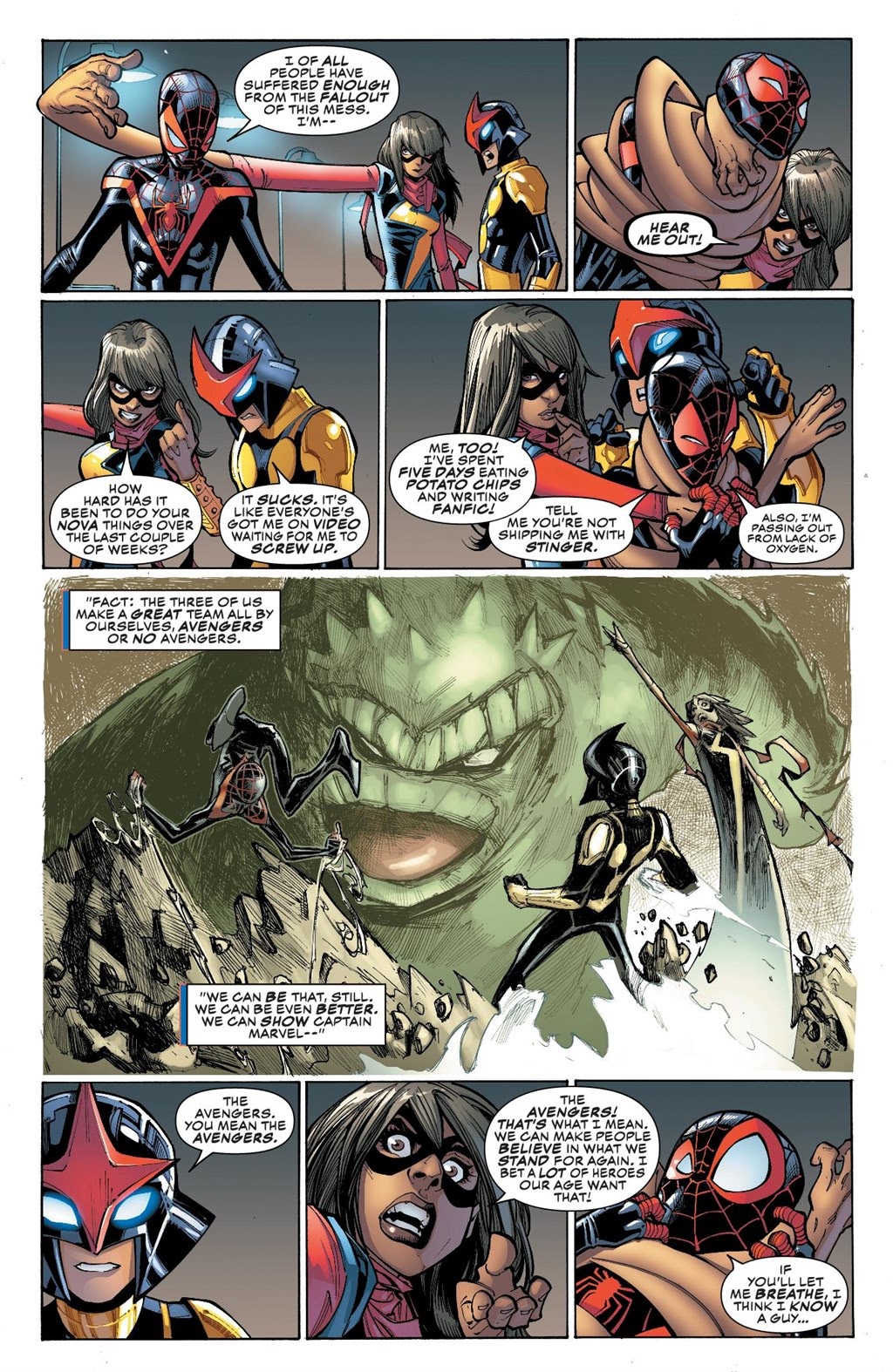 Read online Ms. Marvel Meets The Marvel Universe comic -  Issue # TPB (Part 3) - 20