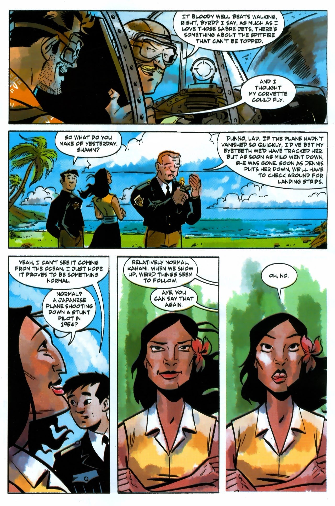 Read online Hawaiian Dick: Screaming Black Thunder comic -  Issue #1 - 17